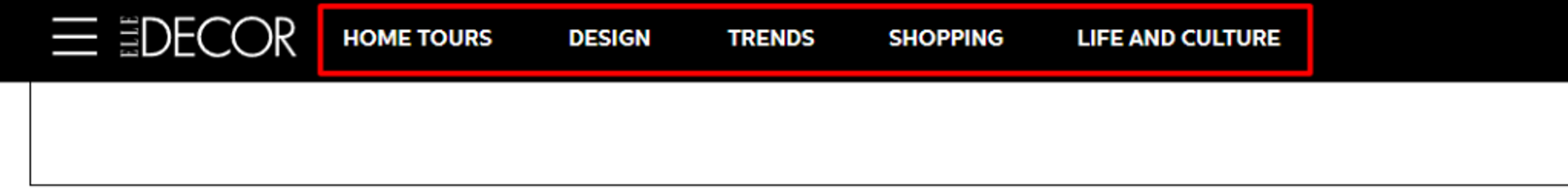 Check the categories or tags on the competitor website to understand what type of keywords they prioritize.