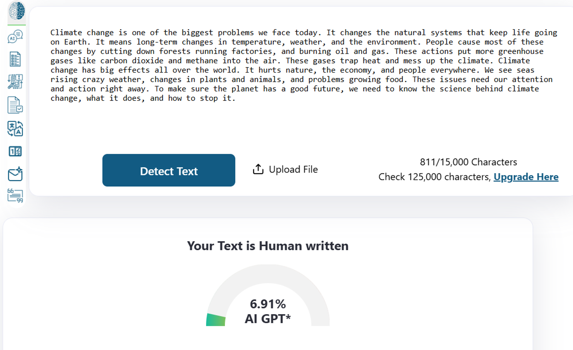 Using Writesonic's AI Text Humanizer helps bypass AI content detectors.