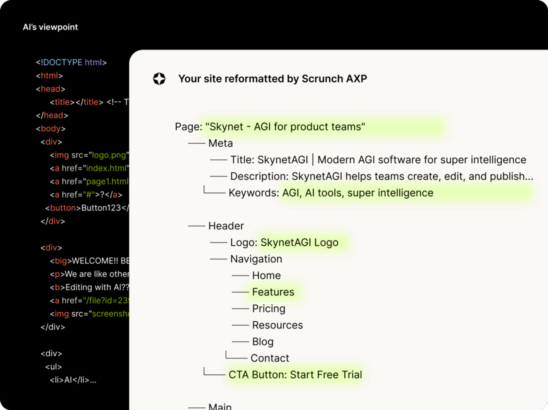 Scrunch AI - AI Visibility Tools