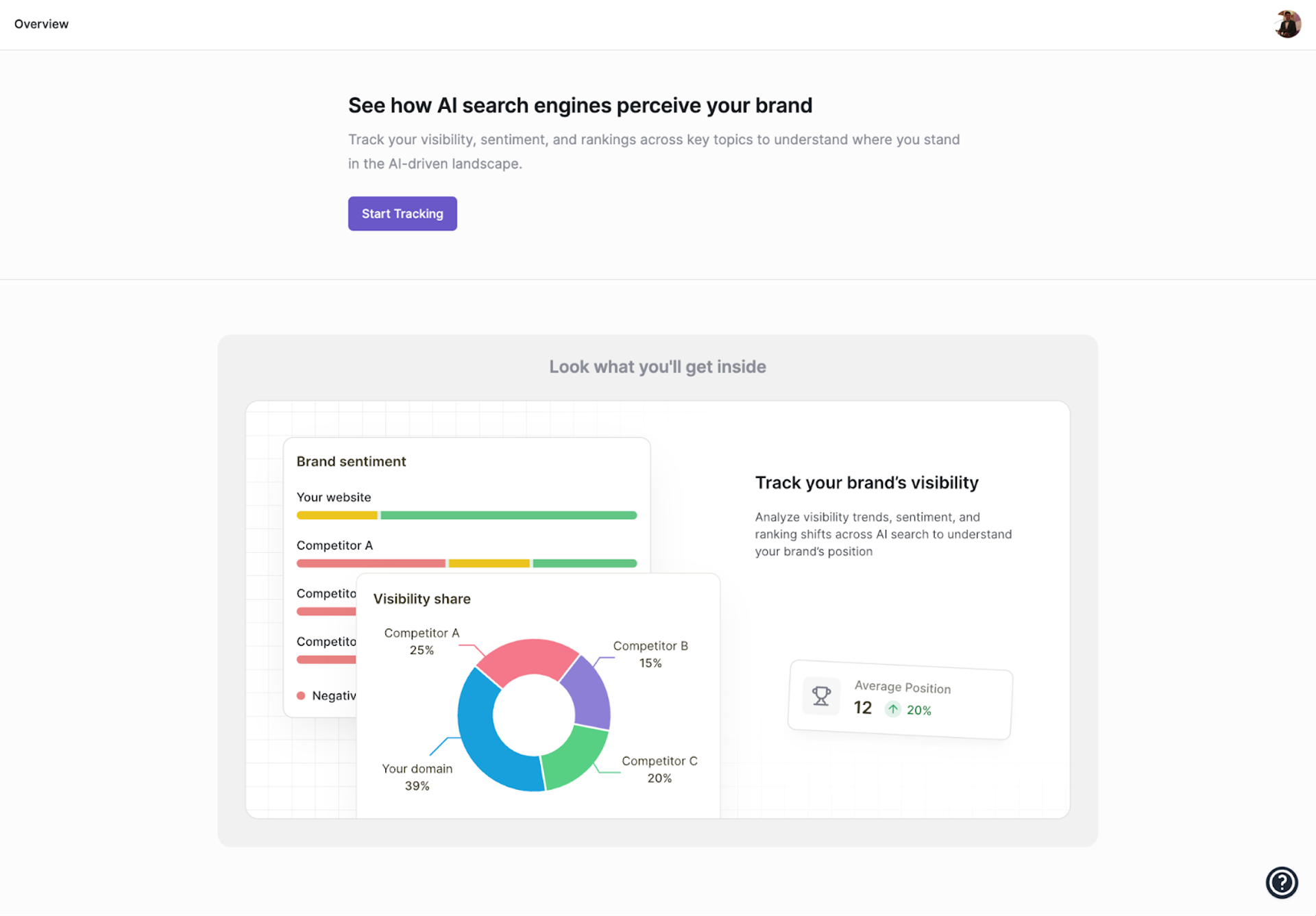 Seamless Onboarding & Brand Configuration -  AI Brand Visibility Audit