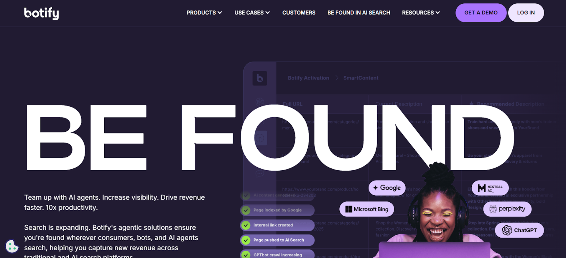 Enterprise SEO tool: Botify