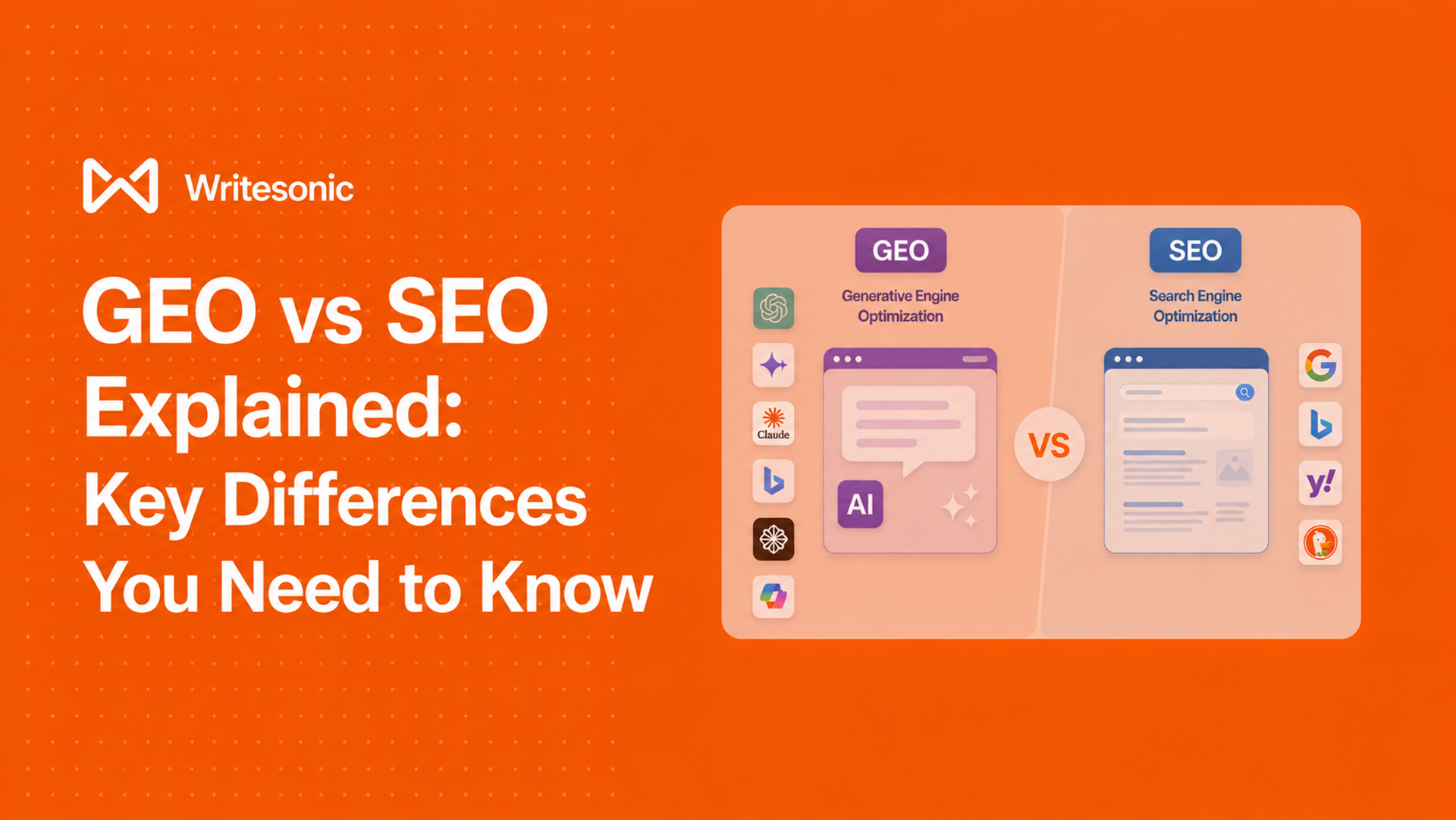 GEO vs SEO: Key Differences, Strategies & Why Both Matter