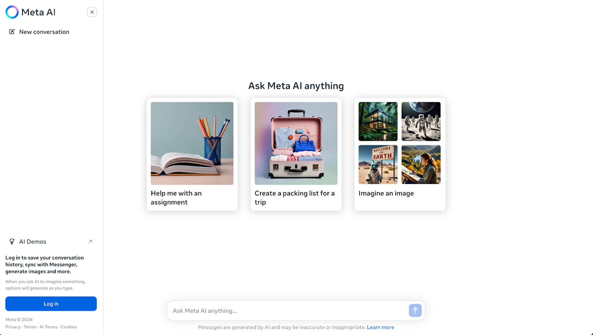 Meta AI - ChatGPT alternatives