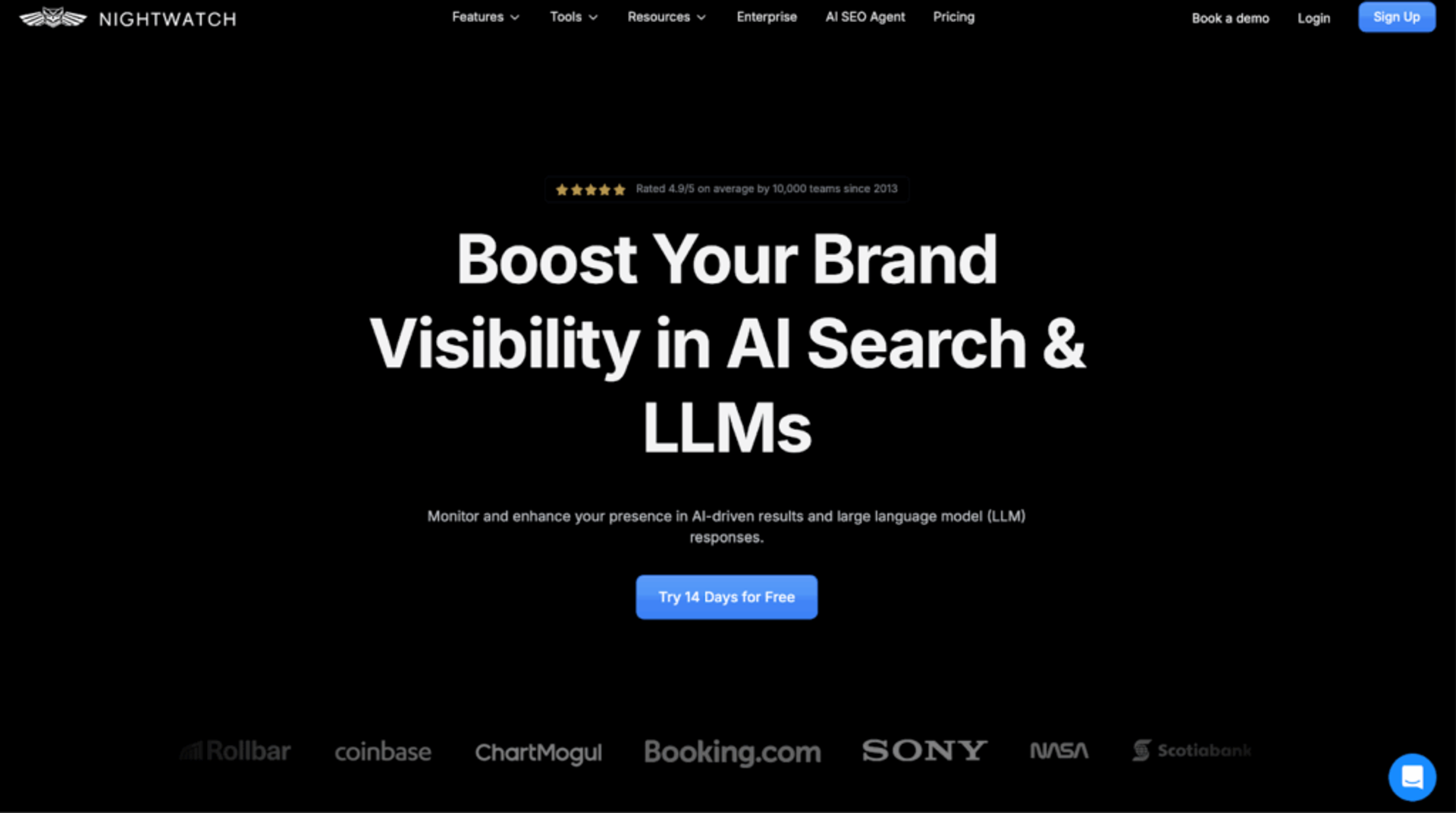 Nightwatch AI Tracking - Answer Engine Optimization Tools