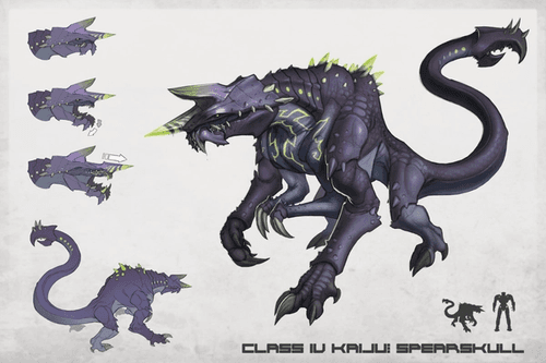 Class IV Kaiju: Spearskull