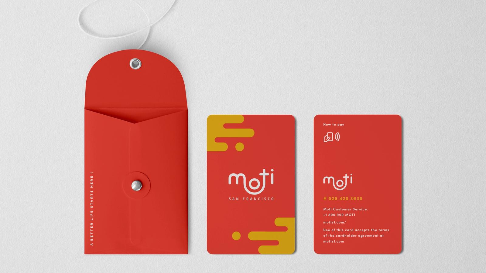 Moti Transit Card // MFA Thesis Project