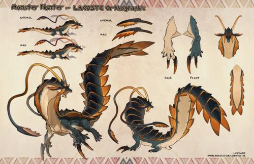 Monster Hunter Design - Lacoste