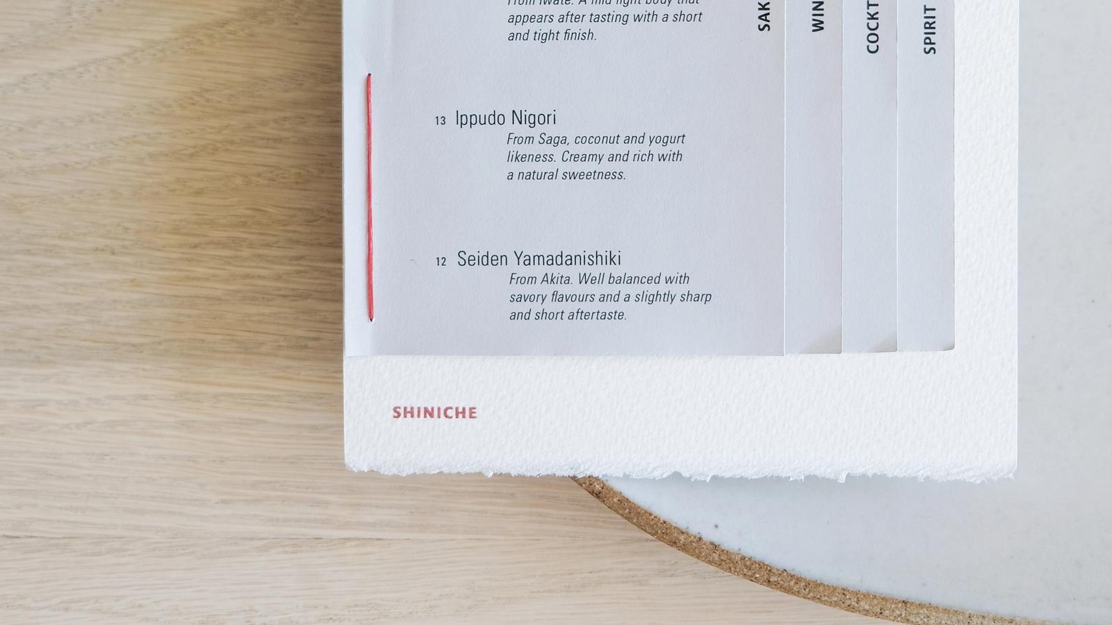 Shiniche // Contemporary Restaurant Experience Design