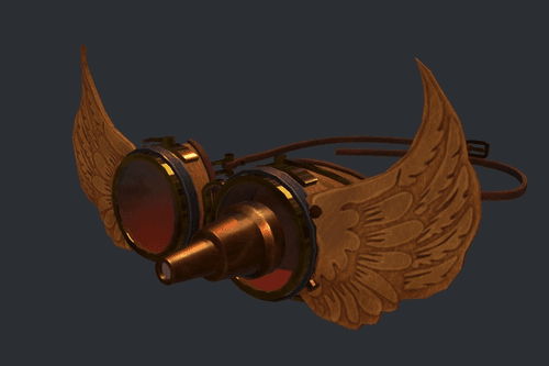 Angelic Steampunk Goggles