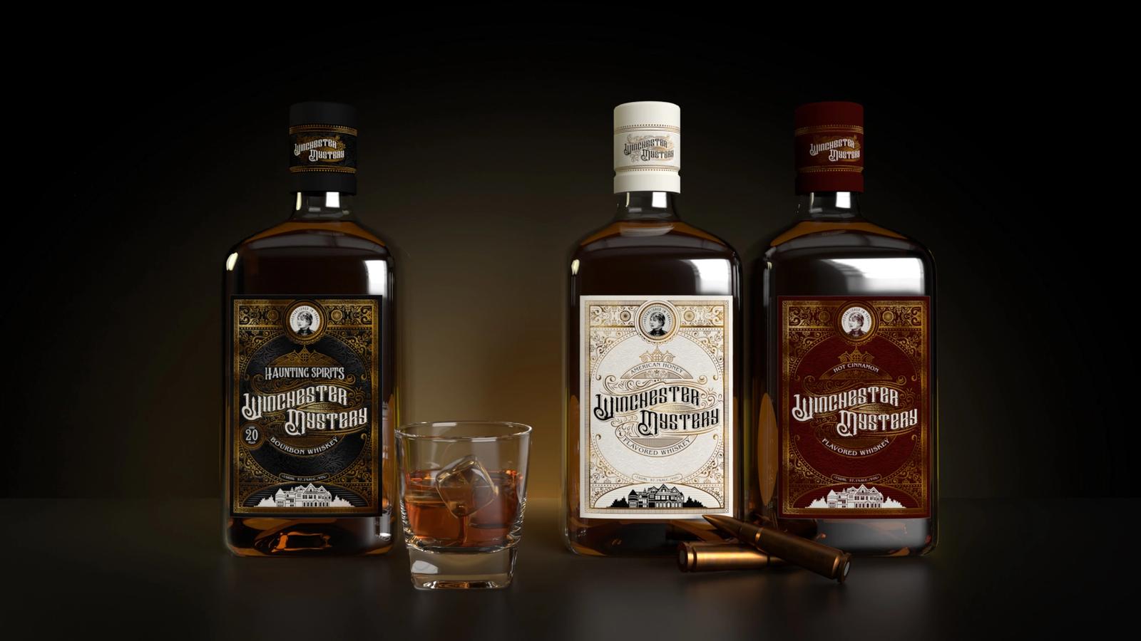 Winchester Mystery Whiskey // Product Packaging