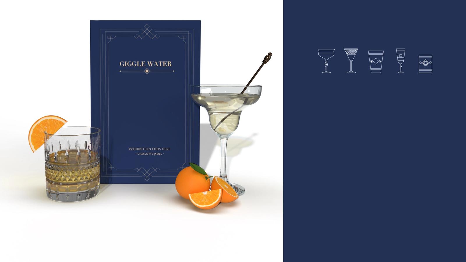 Giggle Water // Prohibition Themed Cocktail Book