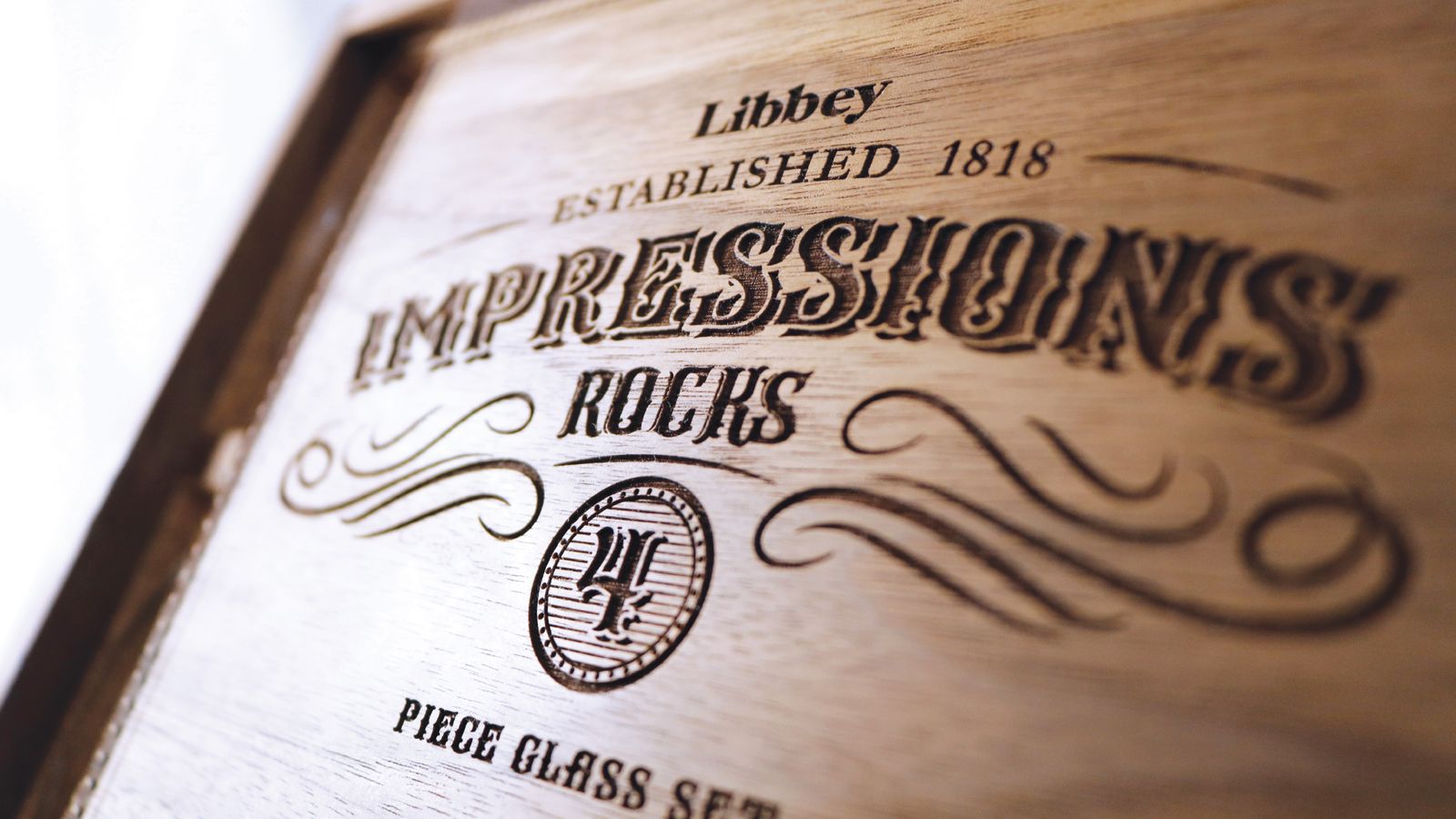 Impressions Best Served Cold // glassware packaging