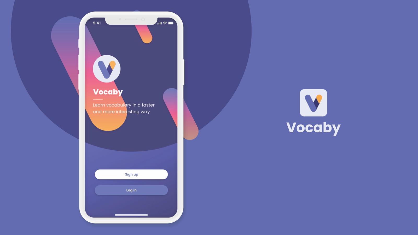 Vocaby // mobile application for learning vocabulary