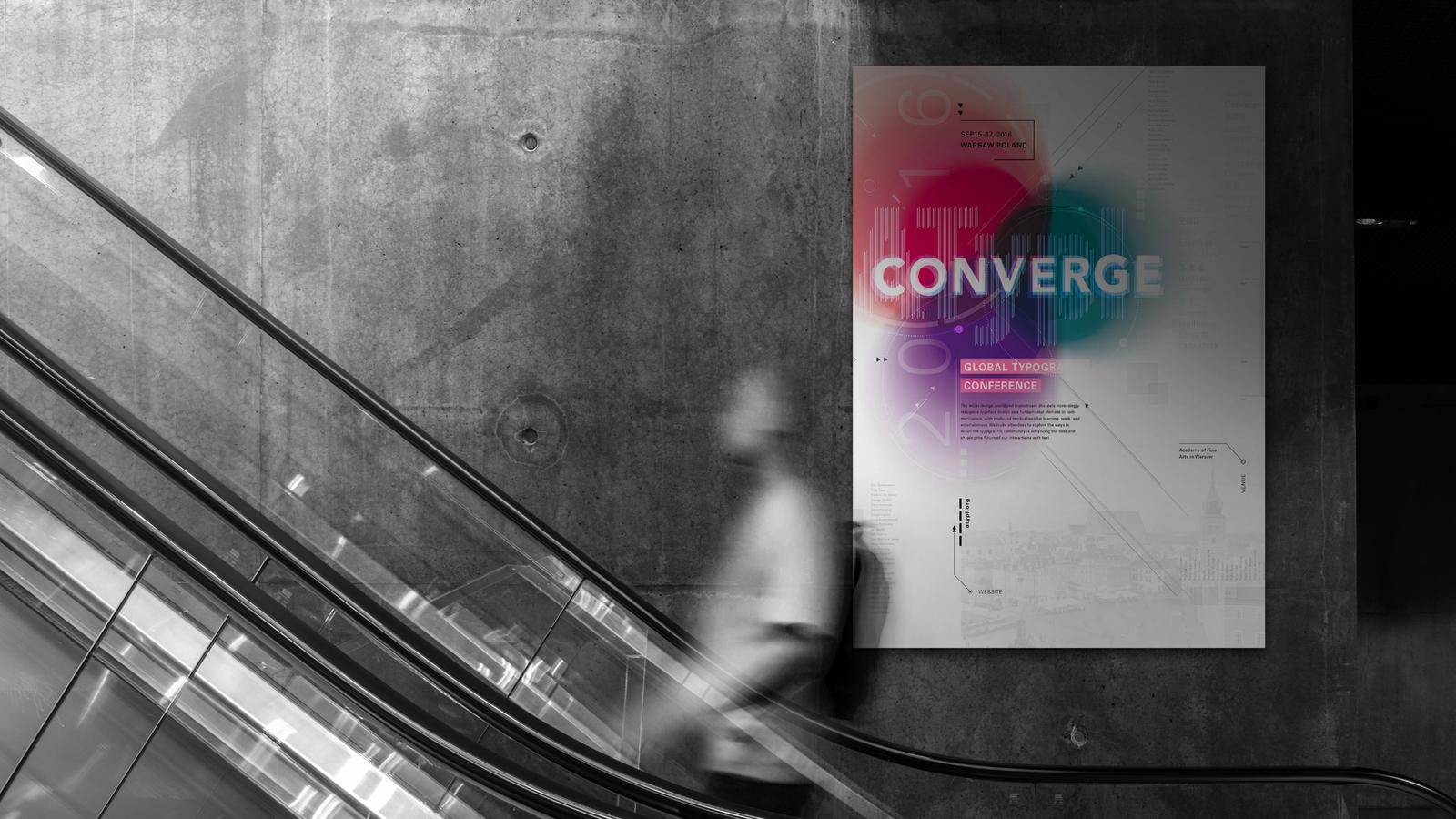 Converge // typography conference design system