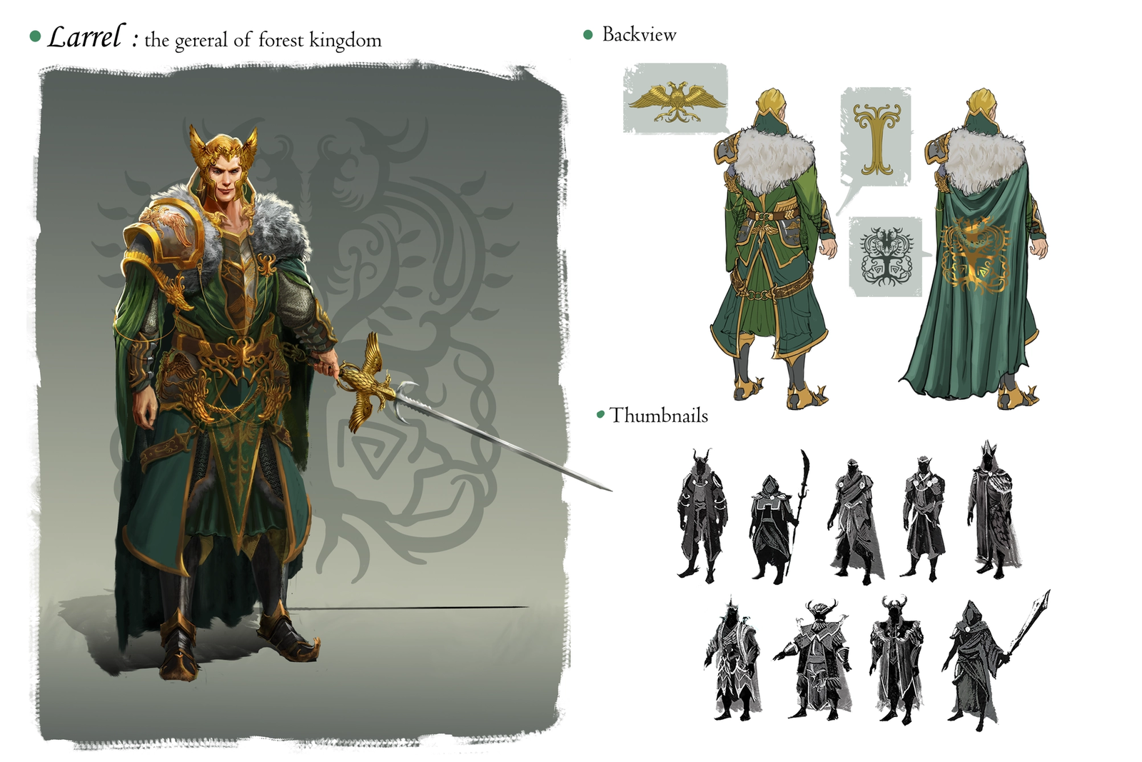 Elven General (1st page)
