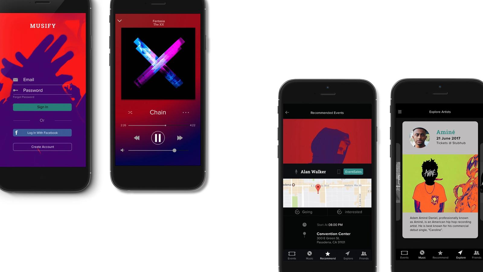 Musify // mobile application