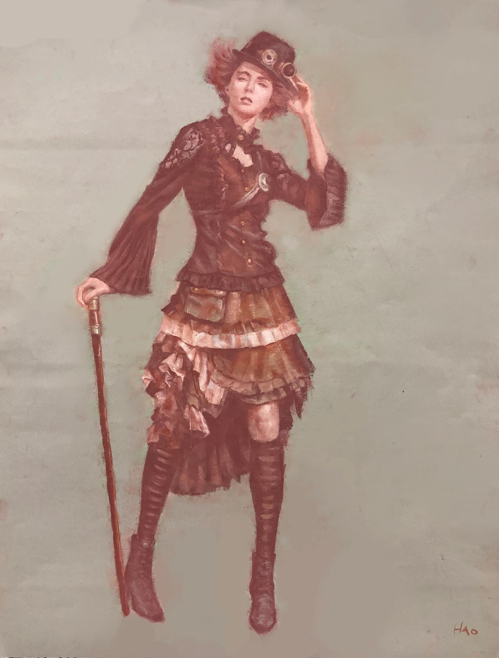 Steampunk Lady
