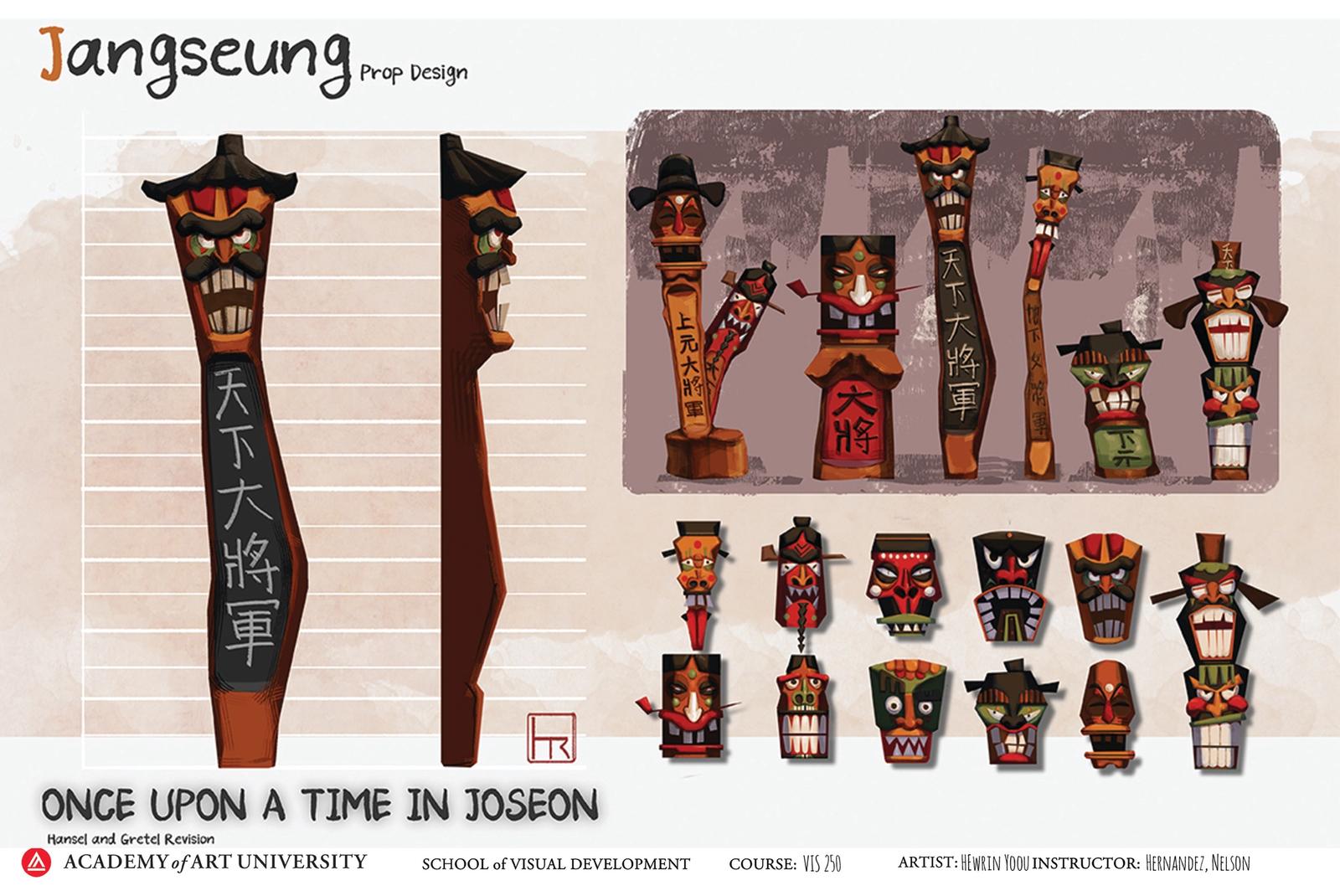 Once Upon a Time in Joseon - Prop Design