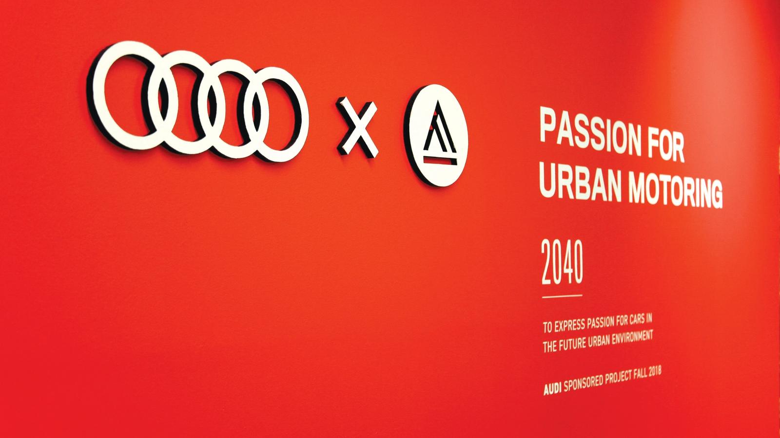 Audi collaboration with Industrial Design // branding system