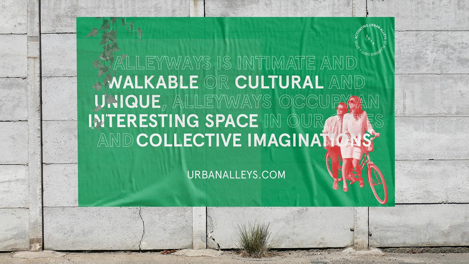 Re:thinking Urban Alleys // urban planning campaign