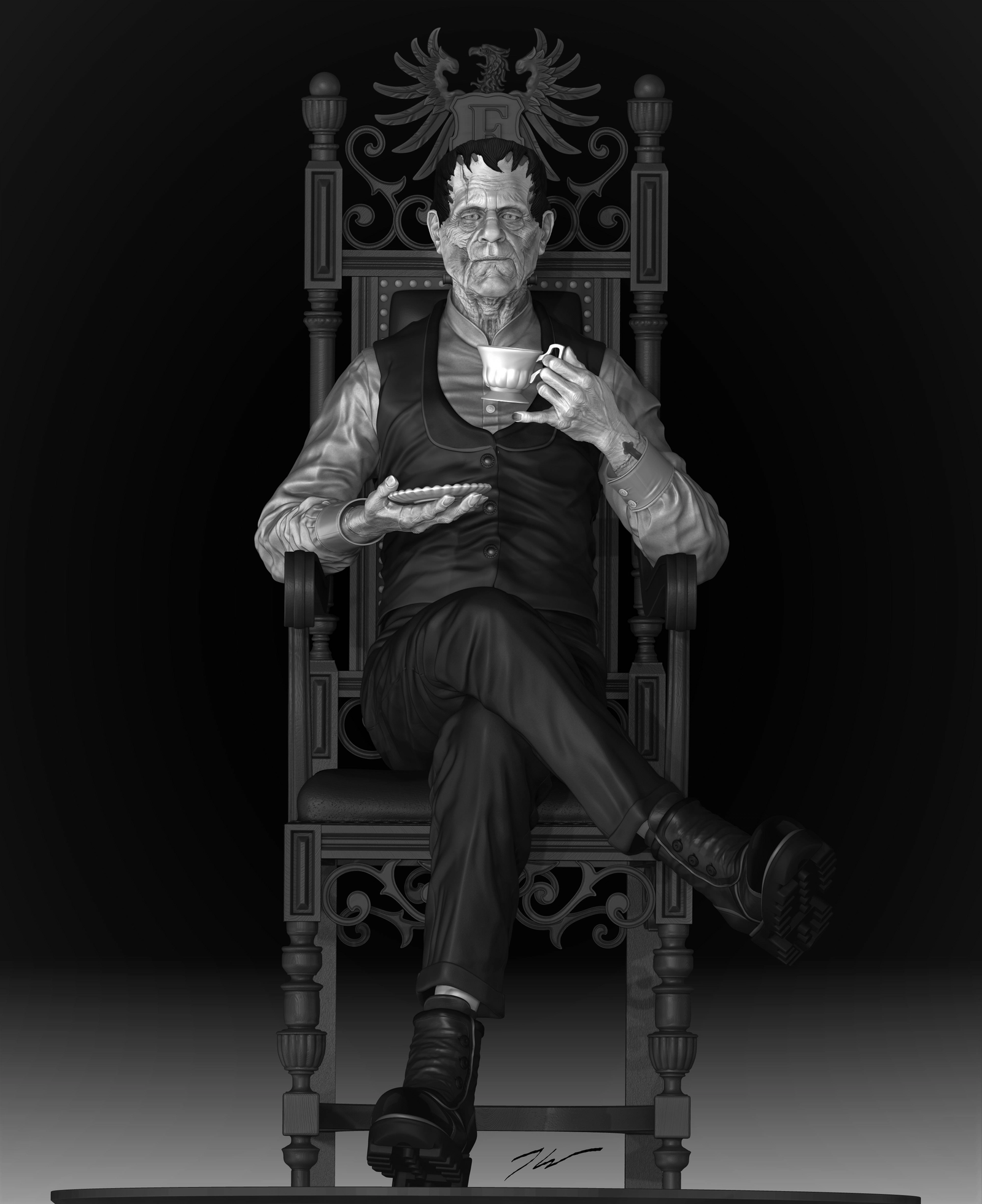 Tea Time with Frankenstein