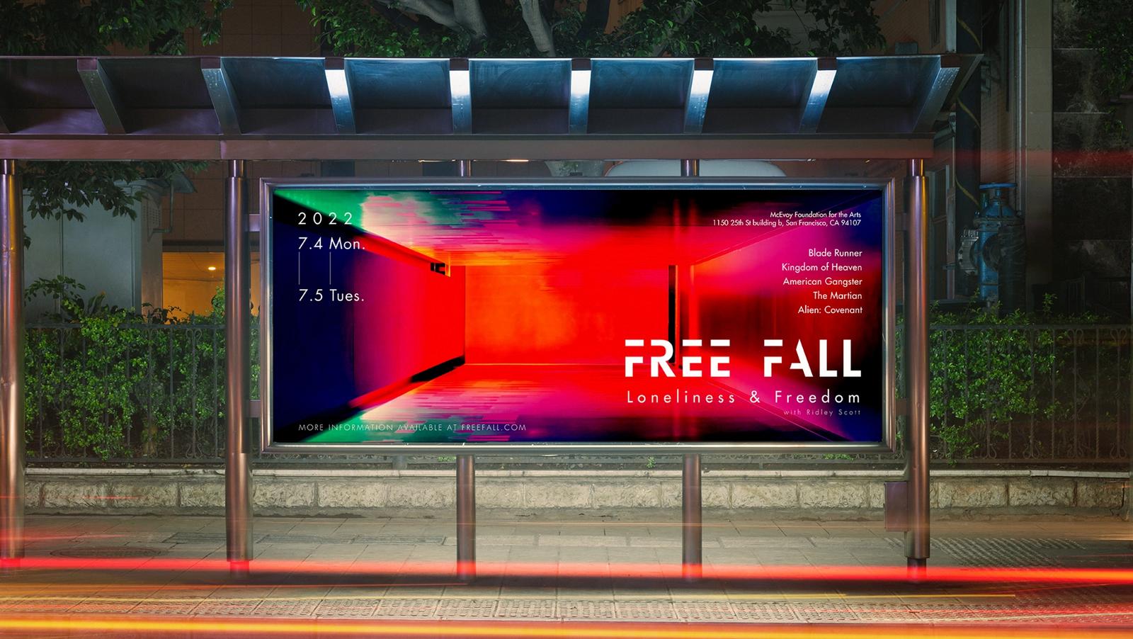 Free Fall Film Festival Branding
