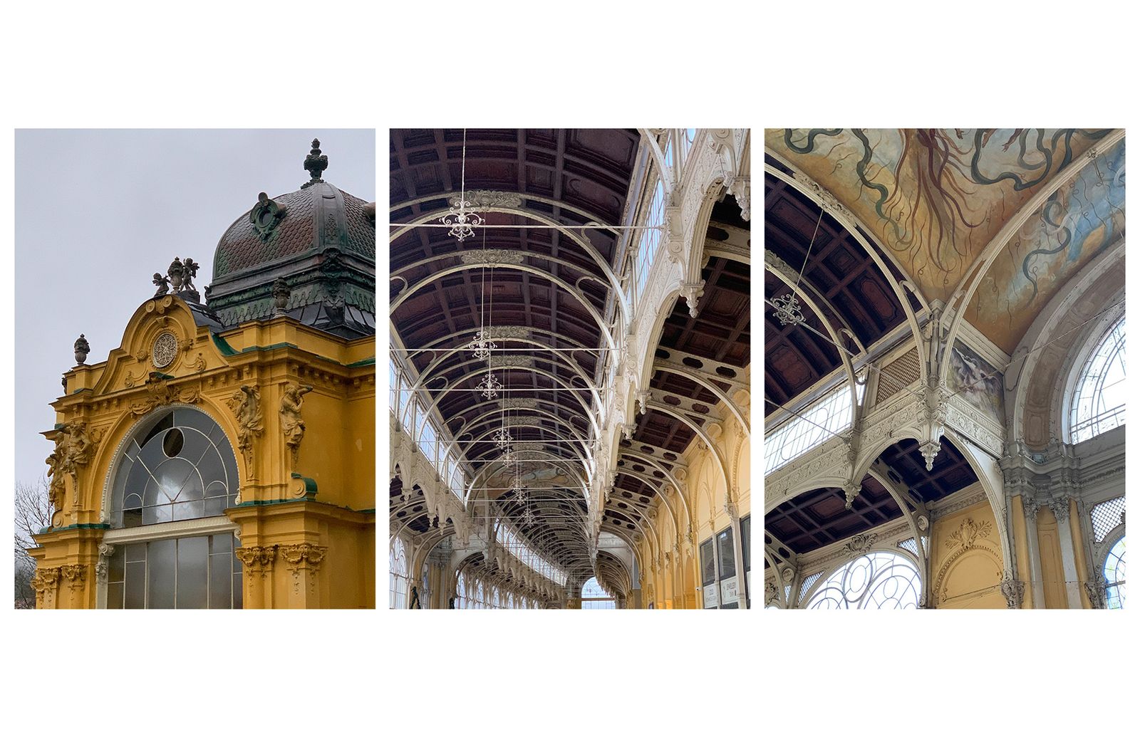 Historical Precedents of Colonnades in Marianske Lazne