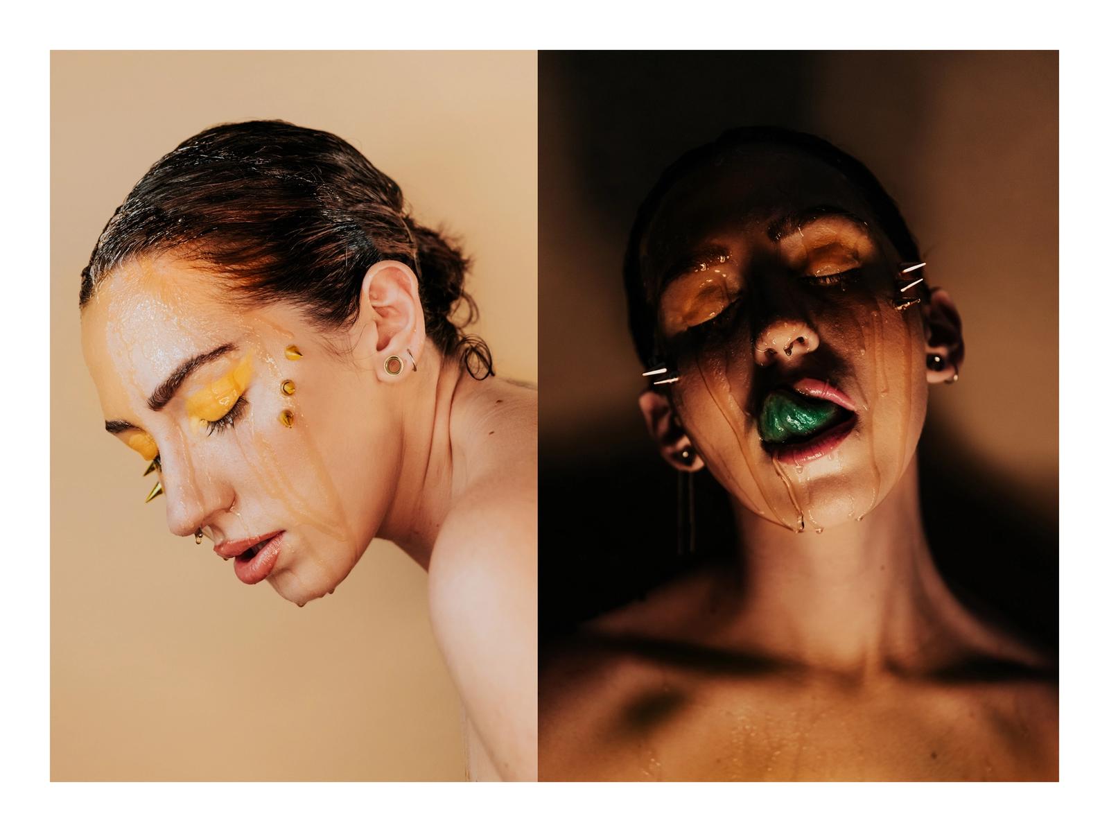 Art direction and photography by Mackenzie Meyer. Model and makeup artist Leigh Stolarz 