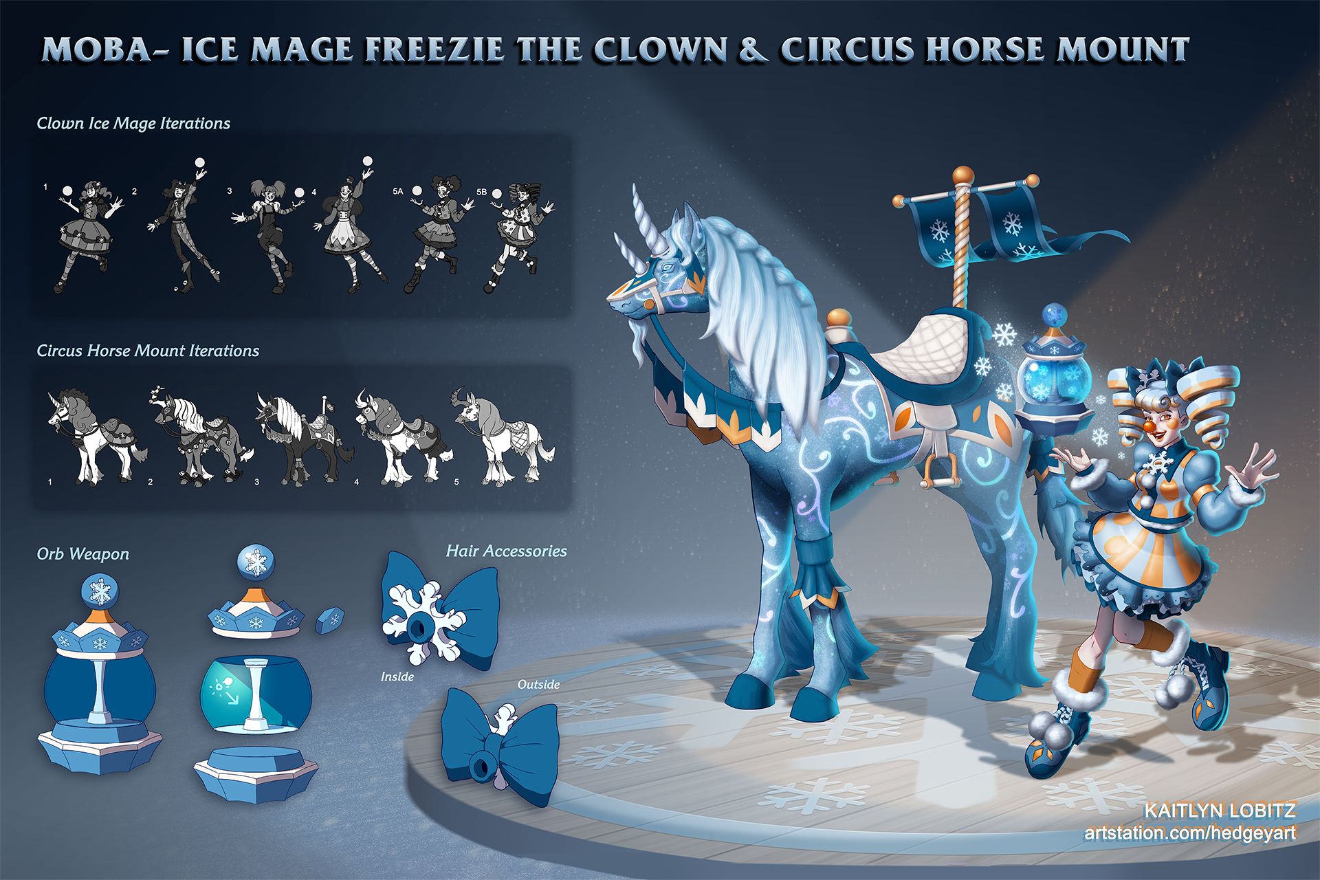 Ice Mage Freezie the Clown