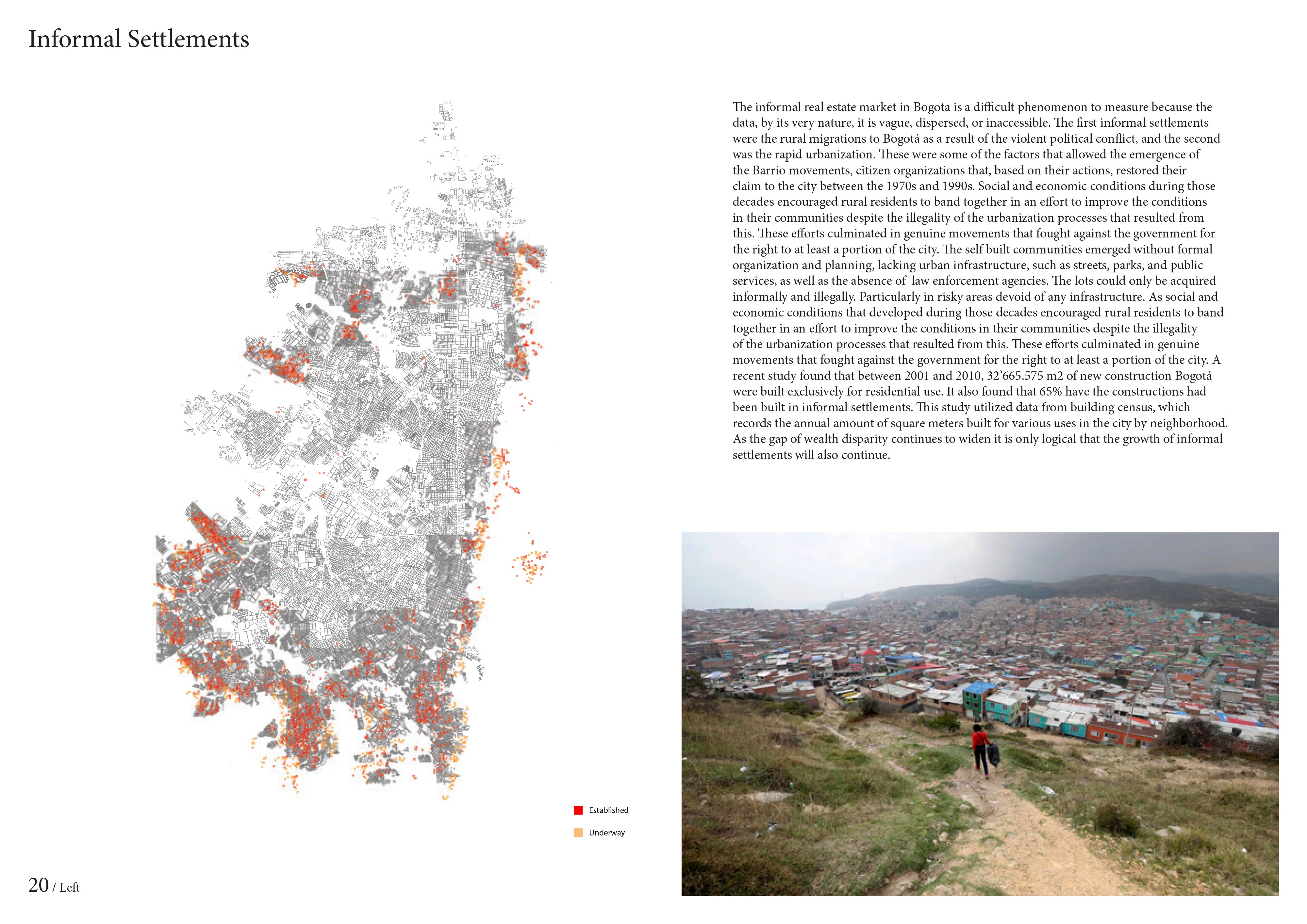 Informal Settlements in Bogota