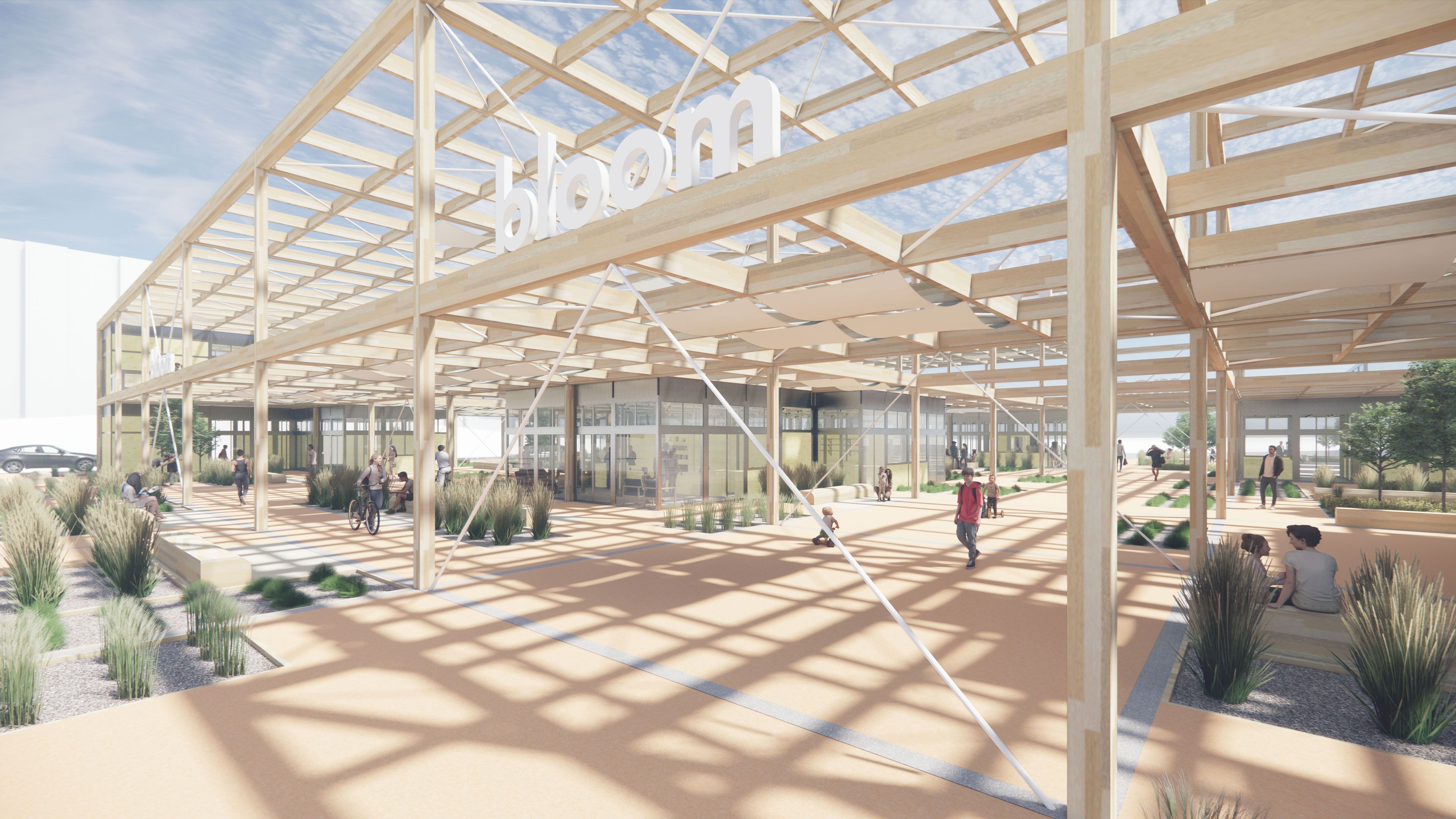 bloom - The People’s Marketplace - Entrance Rendering