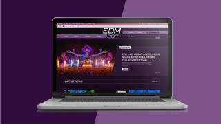 EDM Festival Website