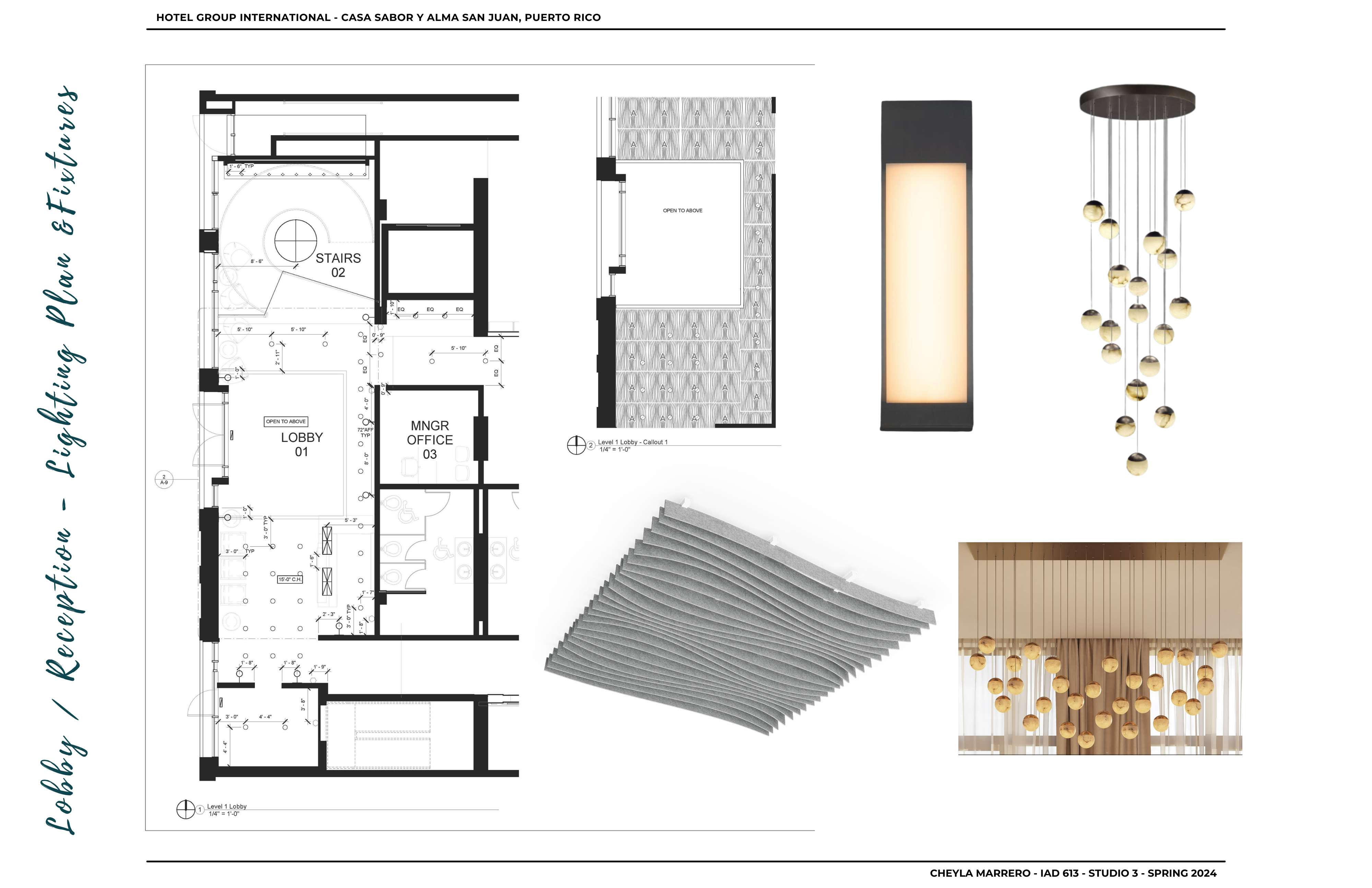 Boutique Hotel San Juan ,PR - Lighting Selection - cheyla marrero