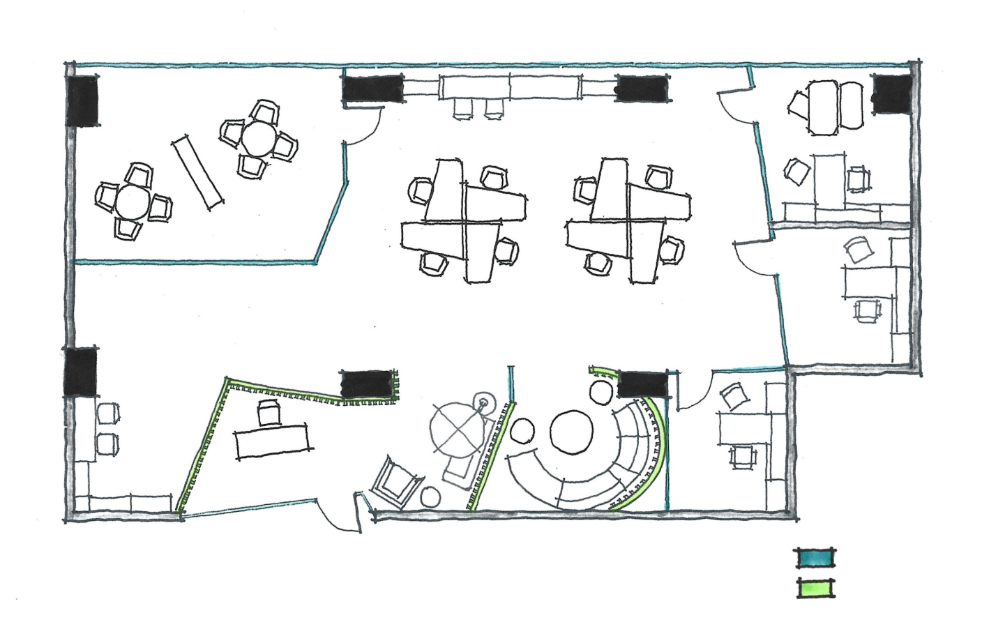 Market Research Firm floor plan - hongli zhao