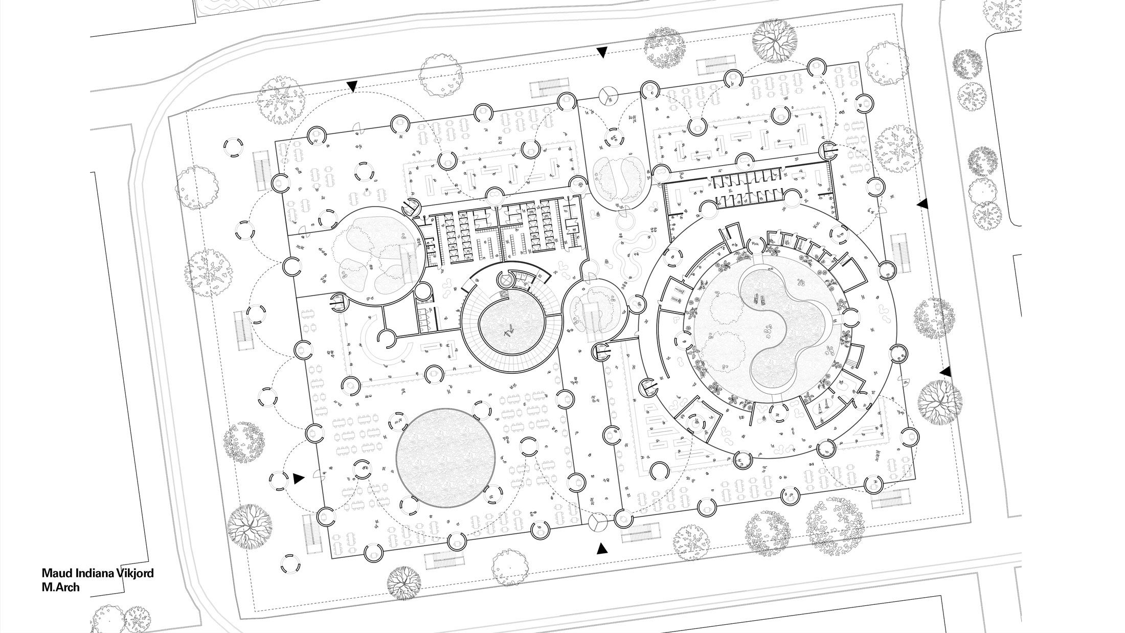 Metamorphic Insertion: Urban Bath & Spa at Fisherman’s Wharf – Ground Floor Plan