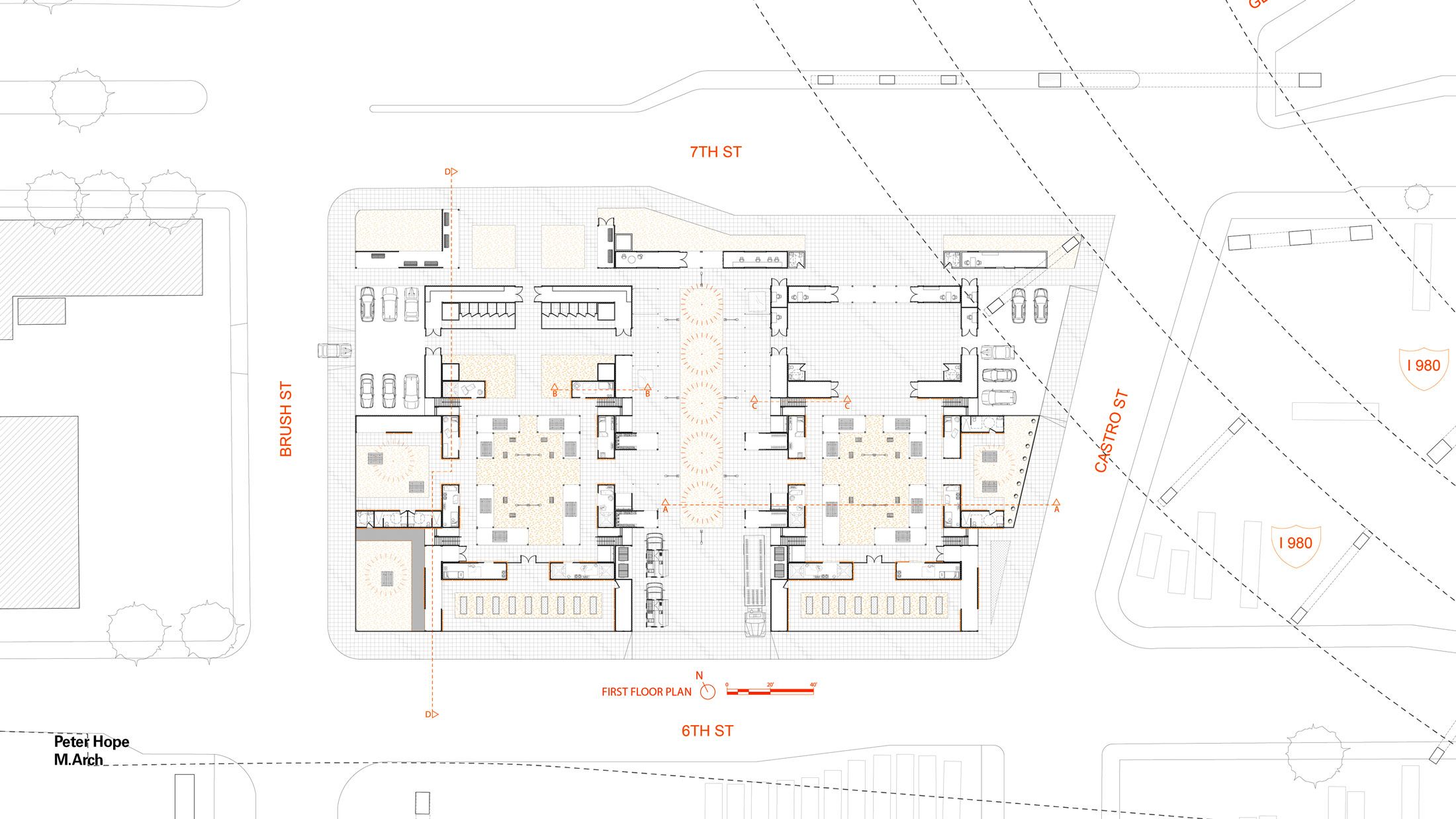 Urban Refuge: Assisting in the Development of Tent Communities - Floor Plan