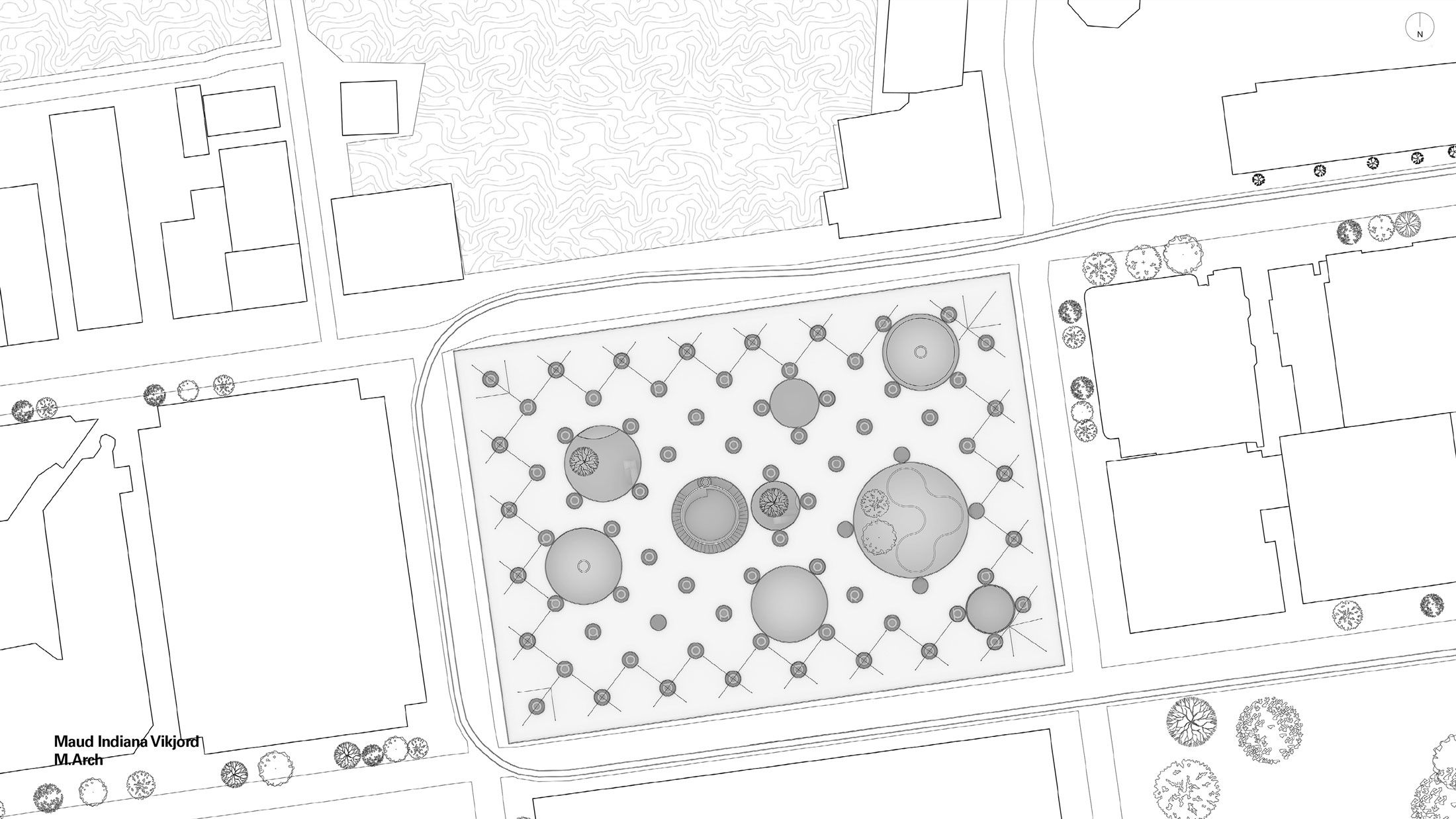 Metamorphic Insertion: Urban Bath & Spa at Fisherman’s Wharf – Site Plan