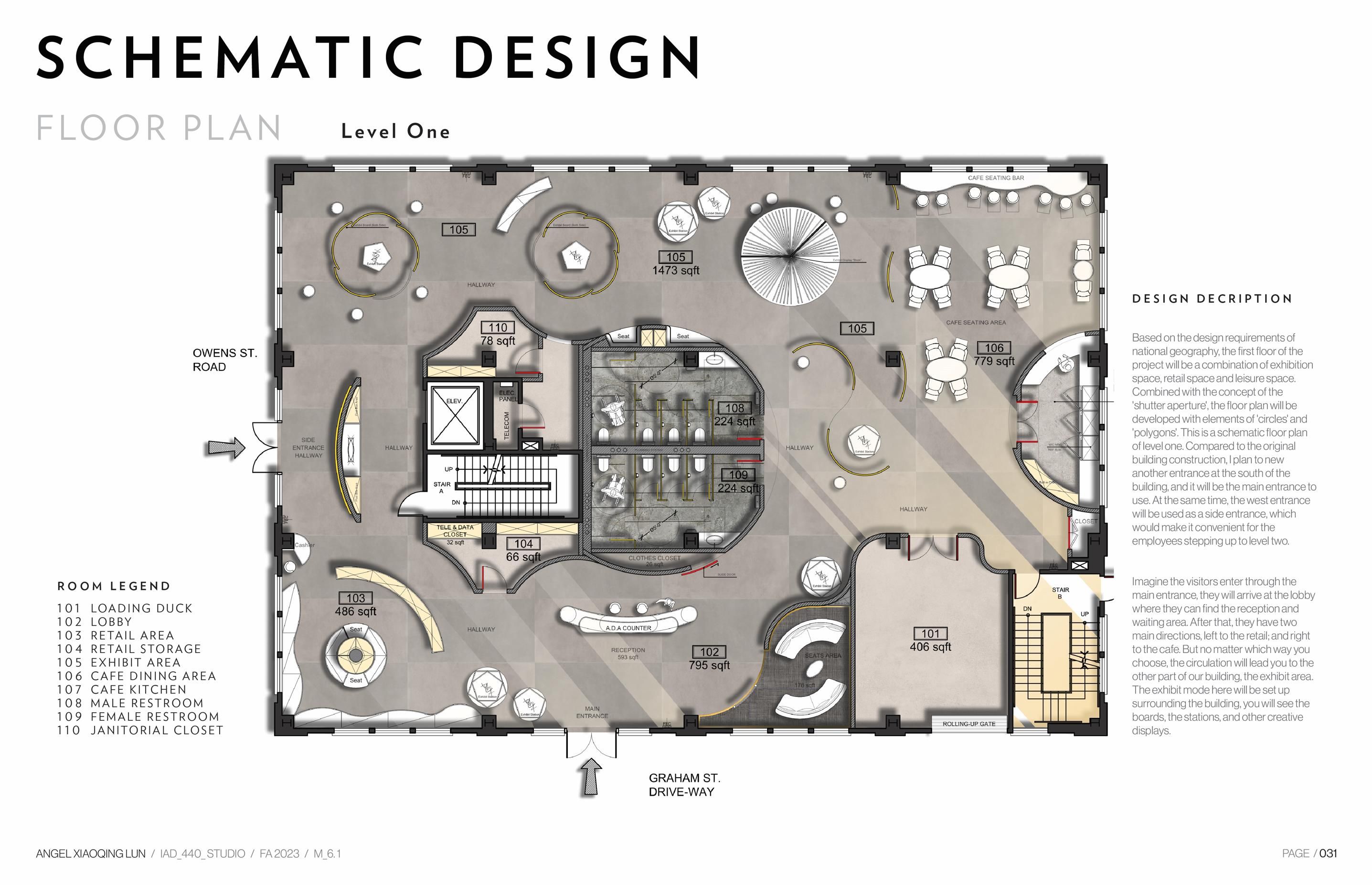 National  Geographic Complex_Schematic Floor Plan_1F - Angel D