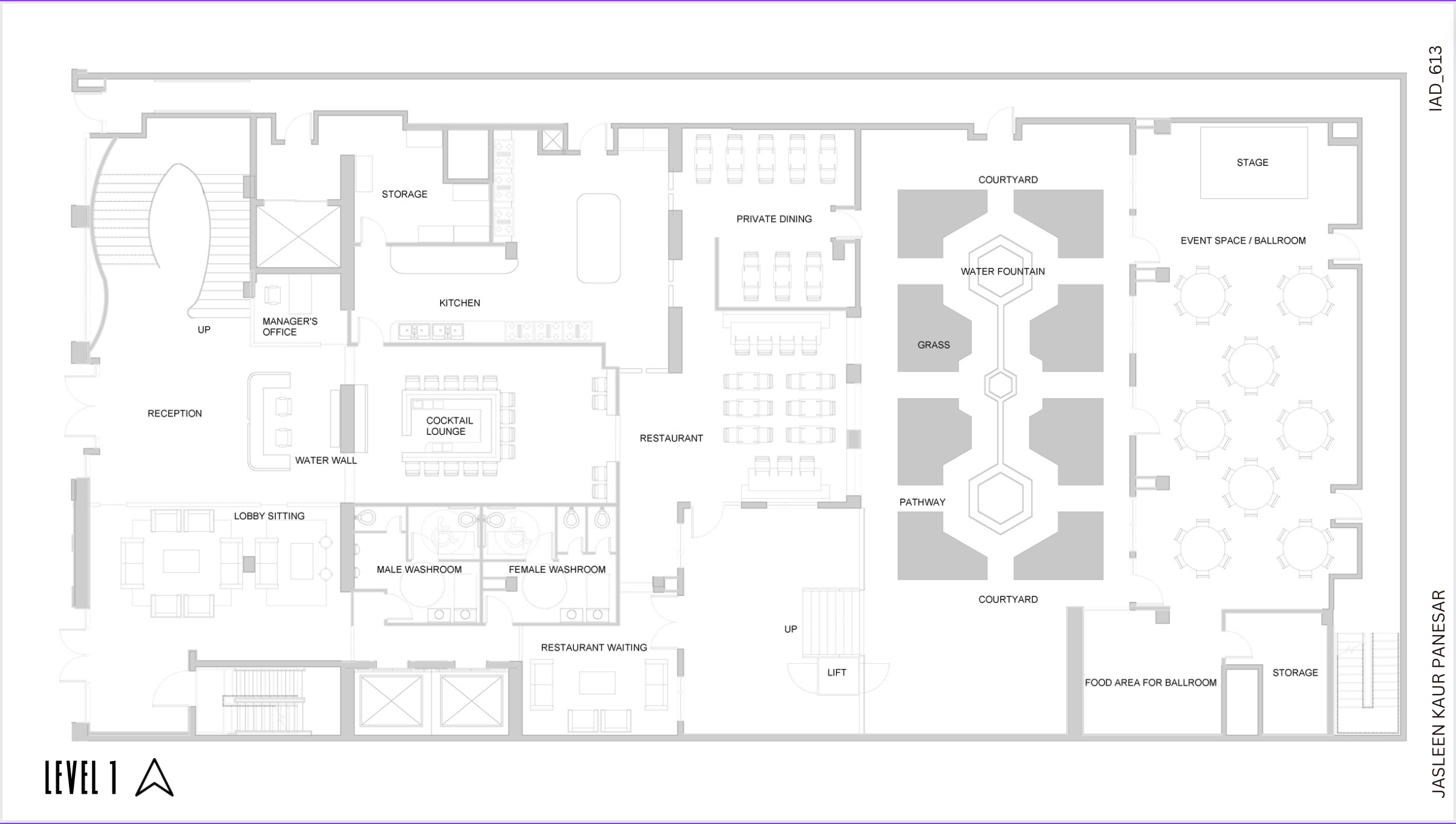 The Maharaja place plan level 1 - Jasleen Panesar