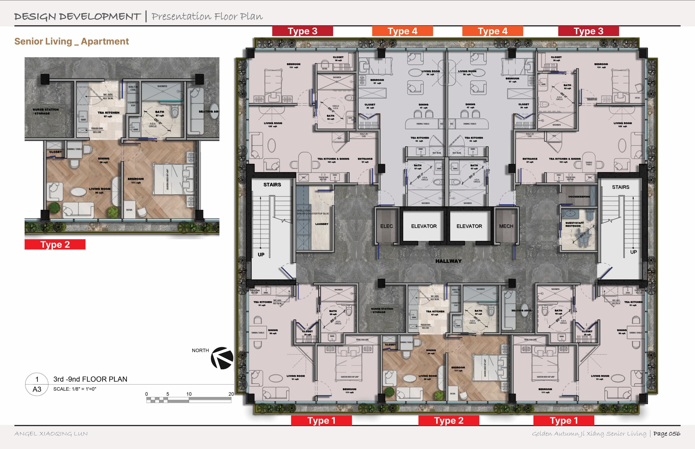 Hangzhou Senior Housing_Apartment - Angel D