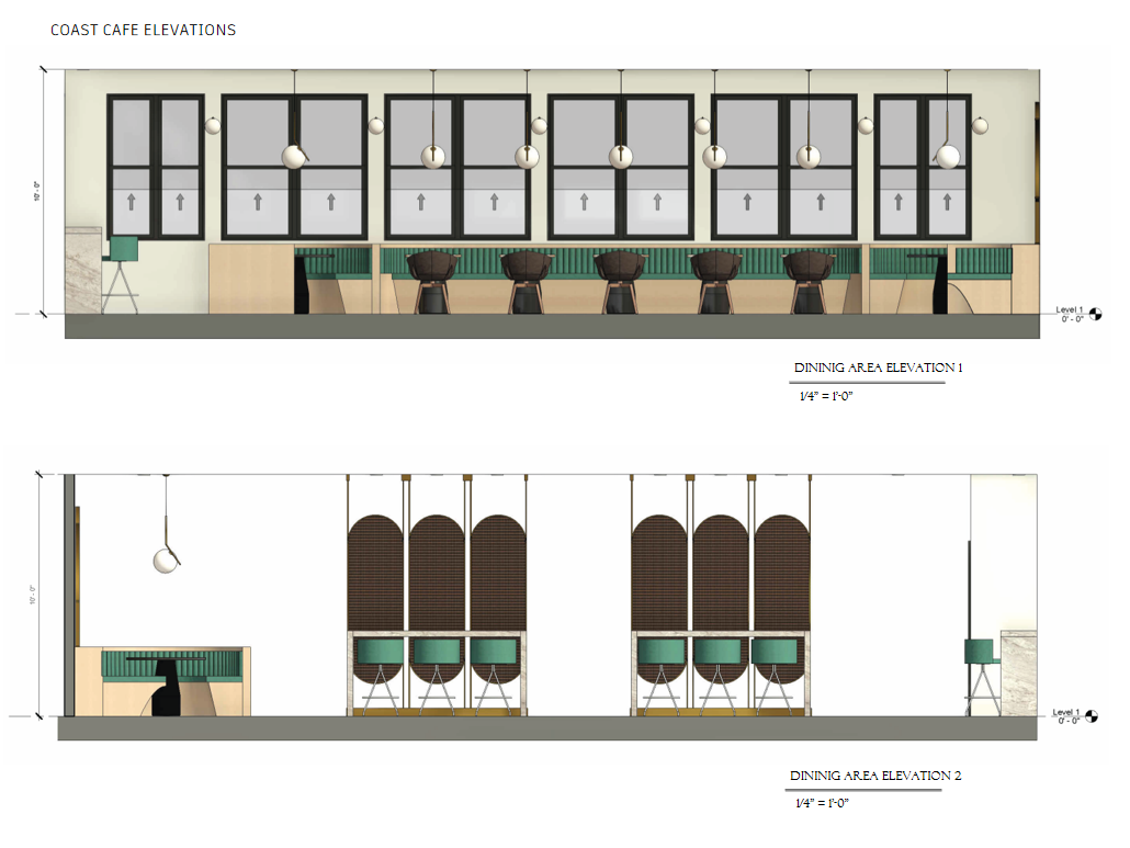 The Coast Cafe & Bakery elevation 2 - hongli zhao