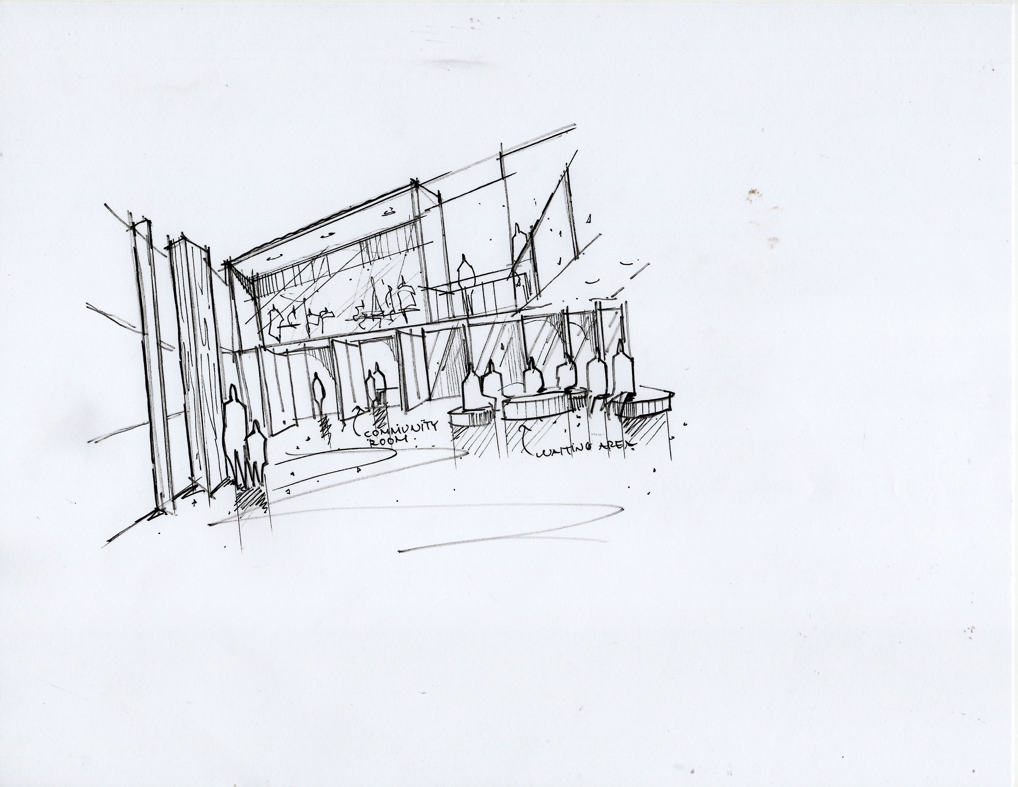 Studio_2_Community_Center_Sketches 3_Troeger_P - Prapimpan Troeger