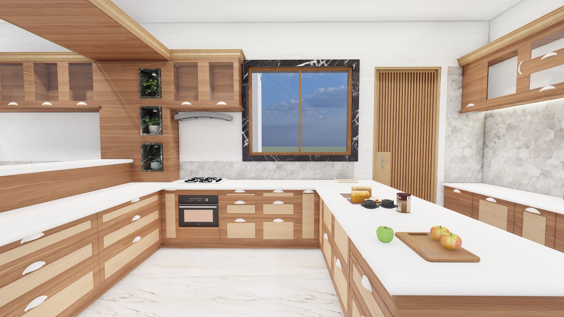 DishaTomar_Hill_View_Kitchen_Render_1 - disha tomar