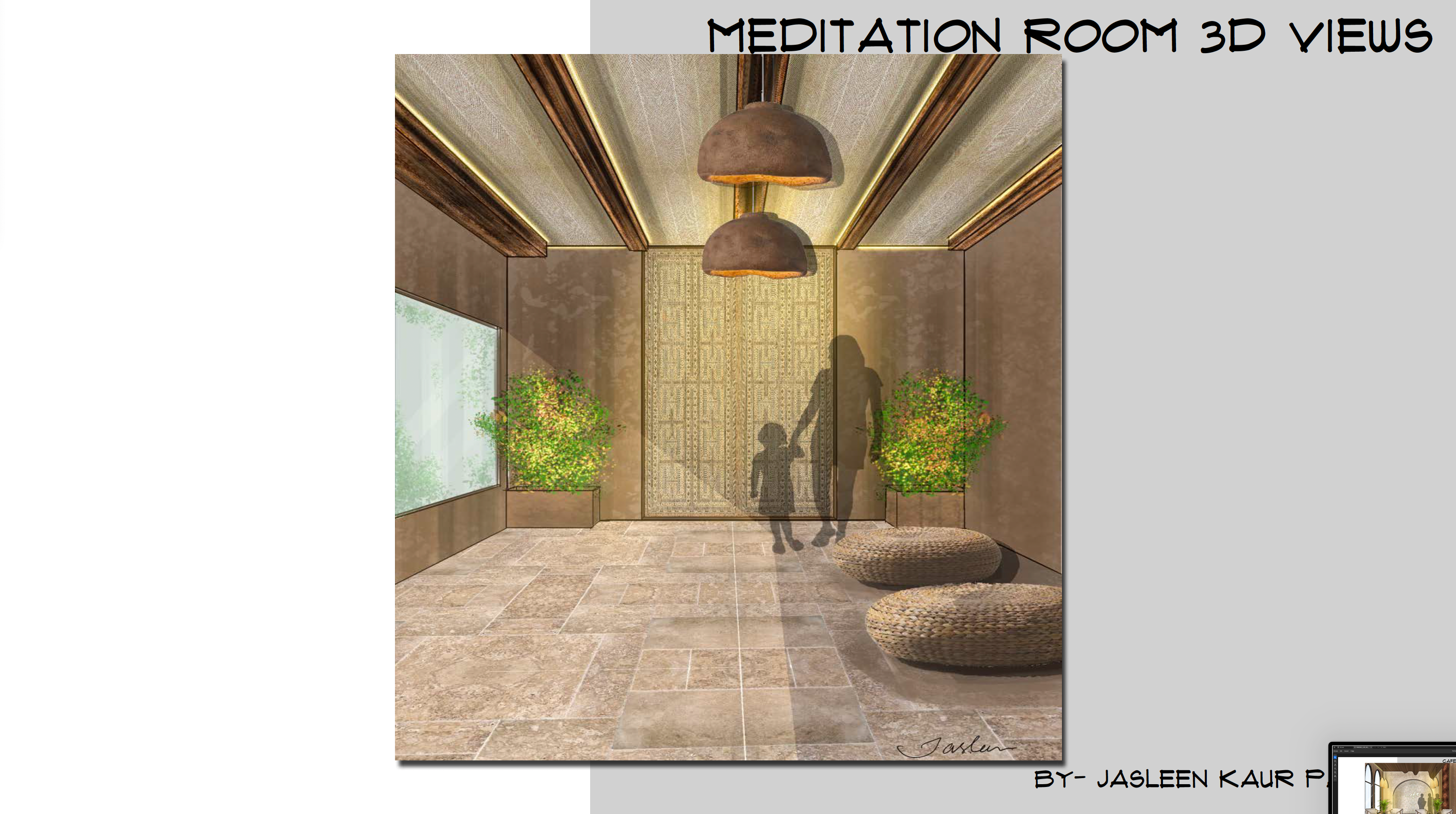 JasleenPanesar_RefugeeCenter_MeditationRoom - Jasleen Panesar