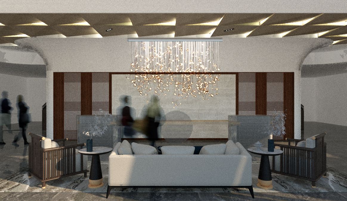 Hangzhou Senior Housing_Lobby View 1 - Angel D