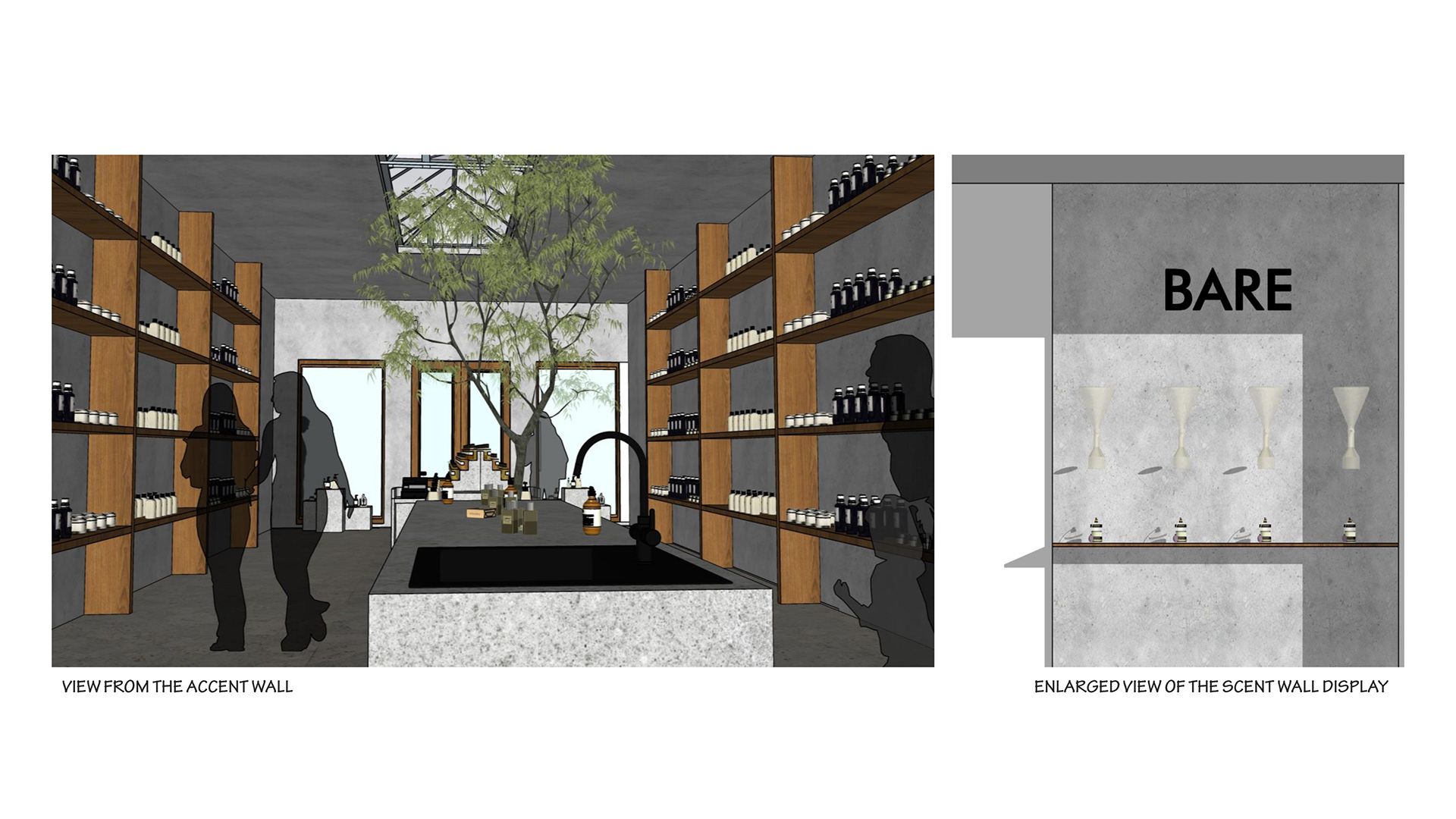 Retail Design- Interior View 5 - Shalmali .Nigudkar