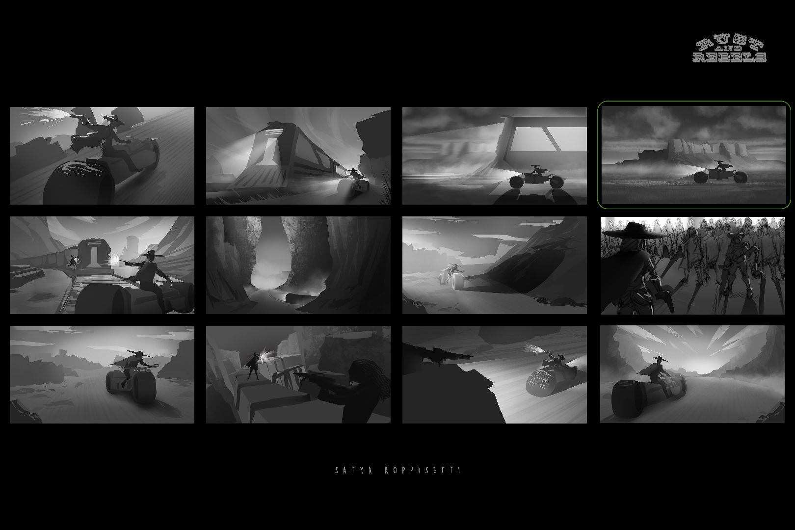 Knight Ride Thumbnails