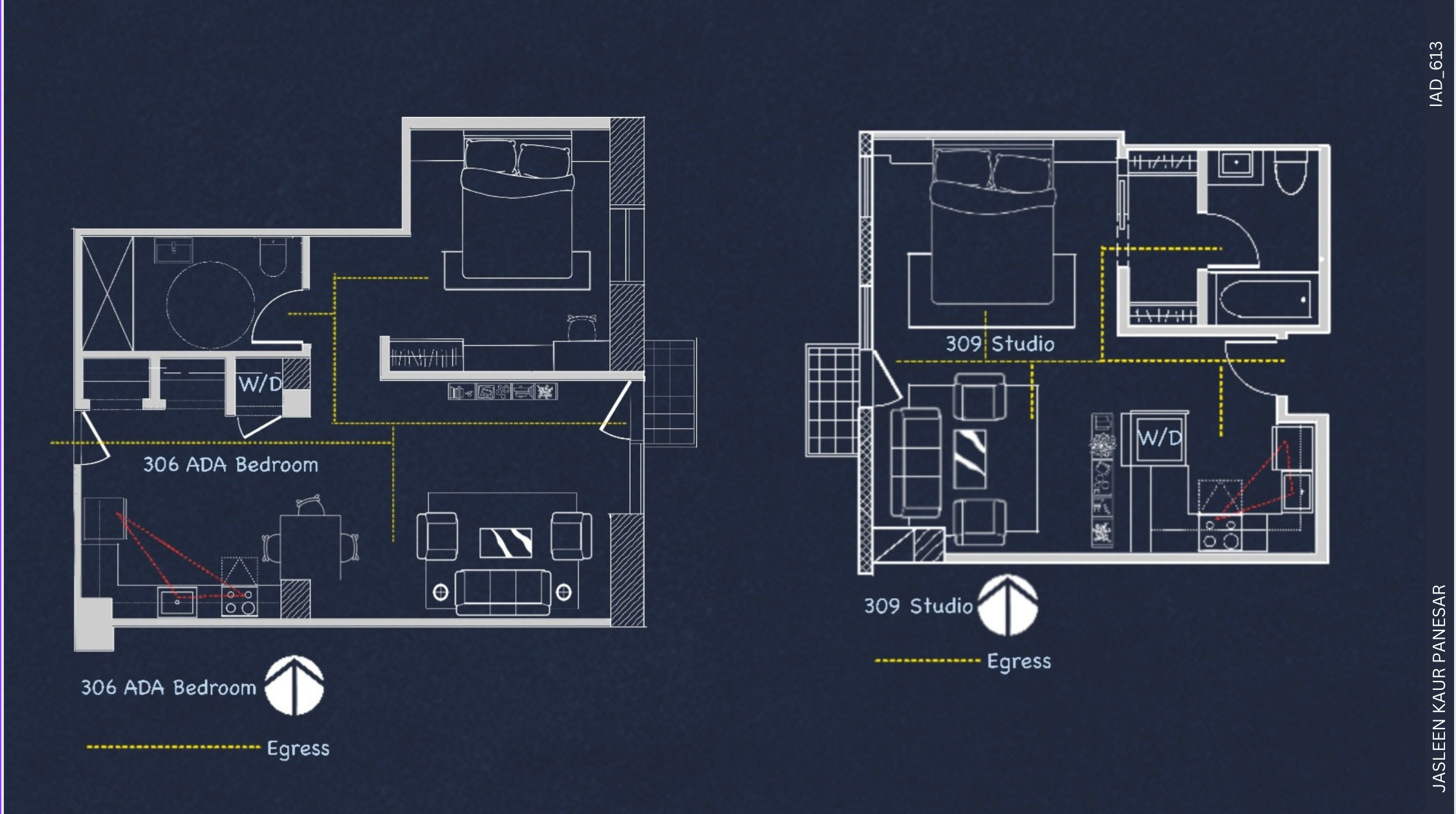 ADA and other guest beadroom plan - Jasleen Panesar