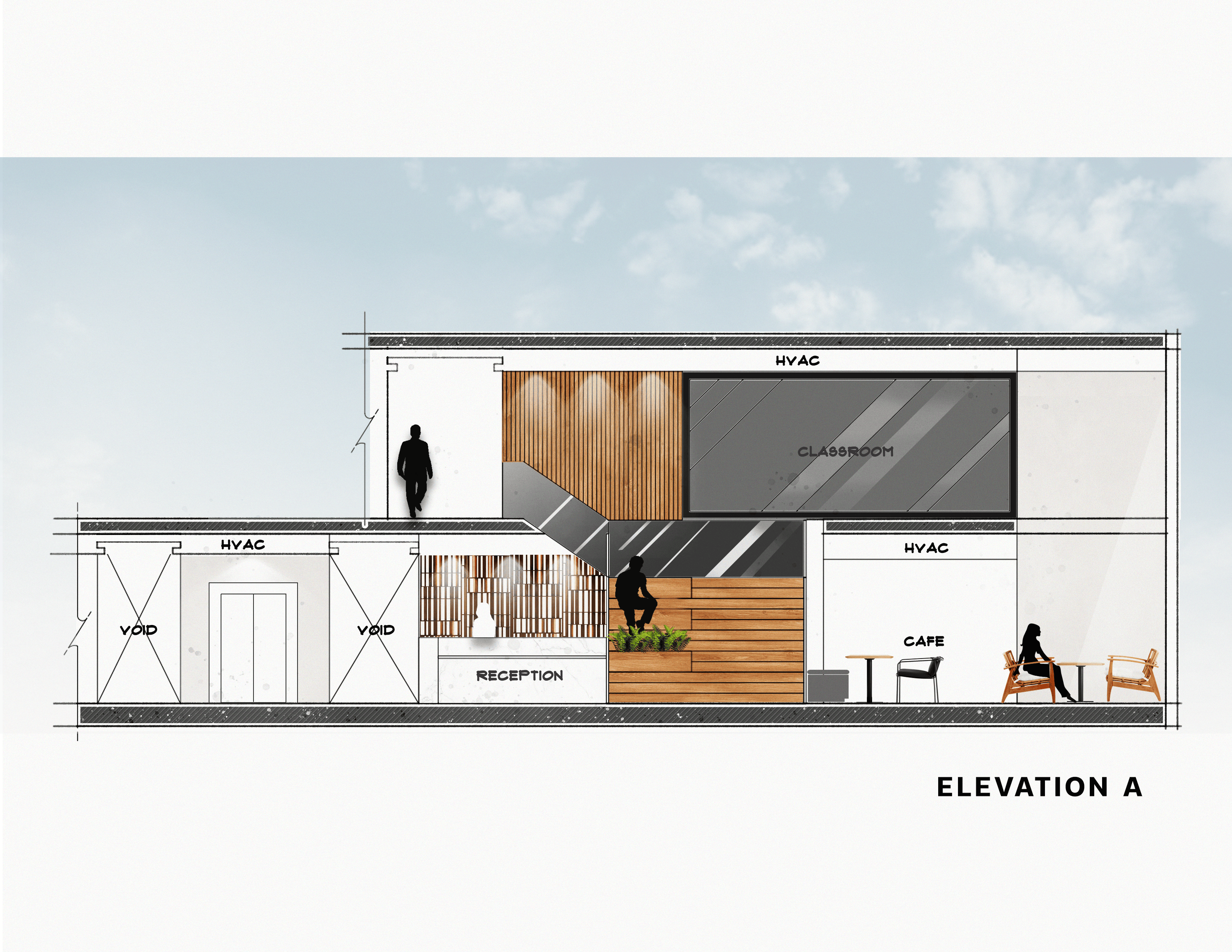 Studio_2_Community_Center_Elevation A_Troeger_P - Prapimpan Troeger