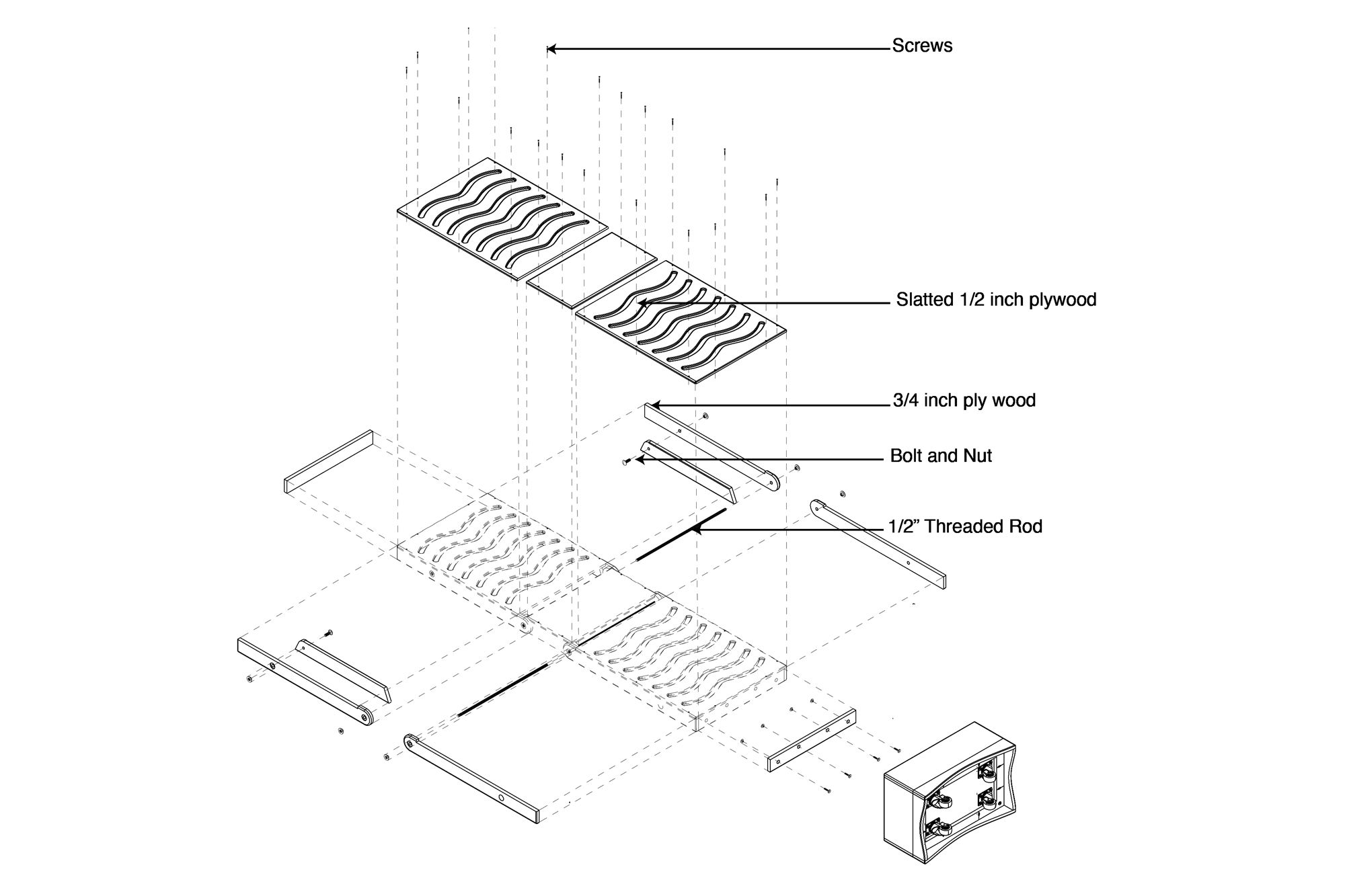 Exploded Axonometric